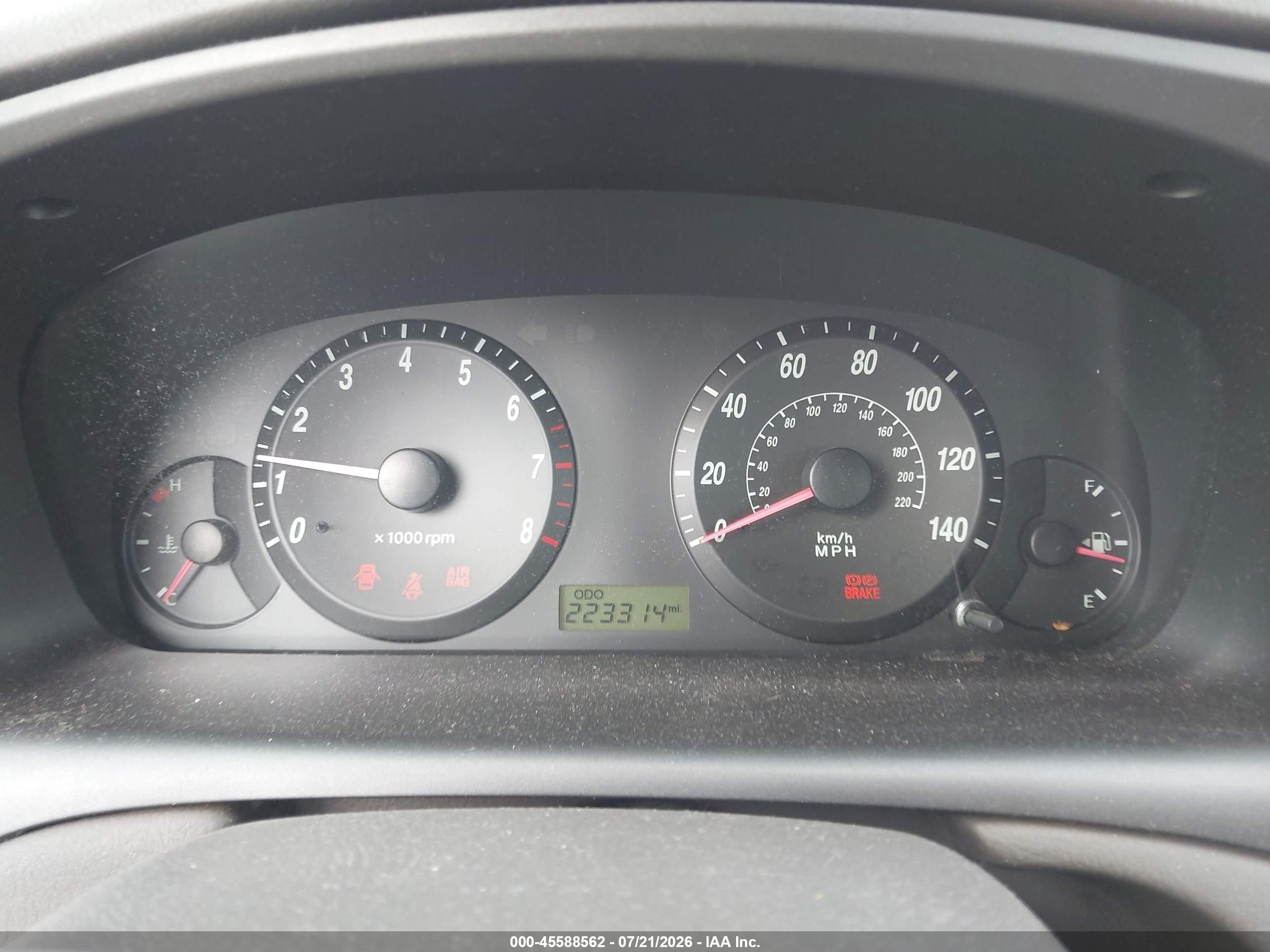 2005 Hyundai Elantra Gls/gt Beige vin: KMHDN46D25U983571