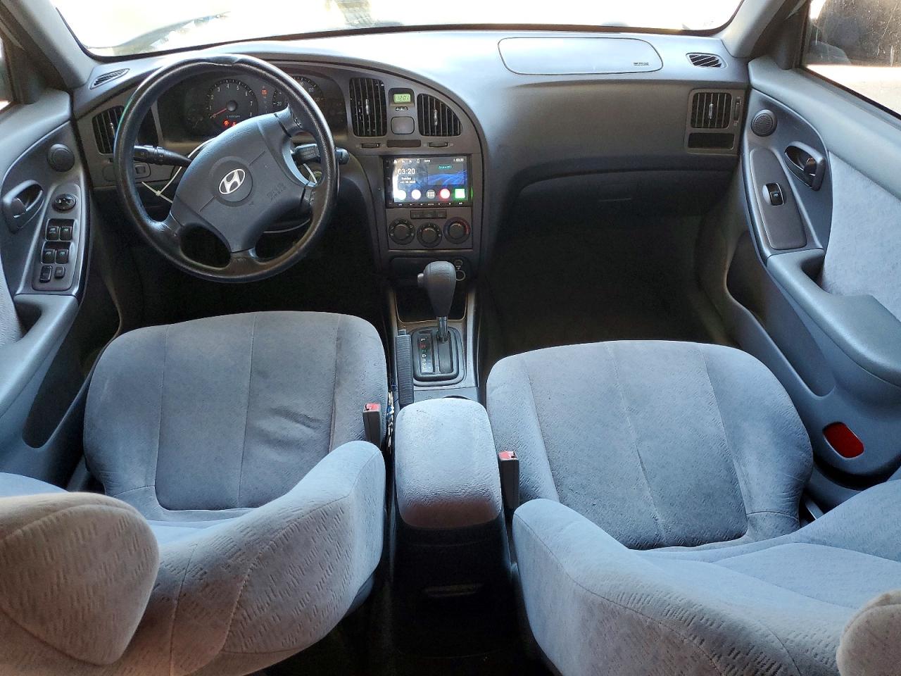 2006 Hyundai Elantra Gls Silver vin: KMHDN46D26U209368