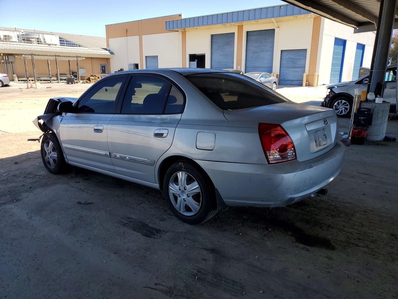 2006 Hyundai Elantra Gls Silver vin: KMHDN46D26U209368