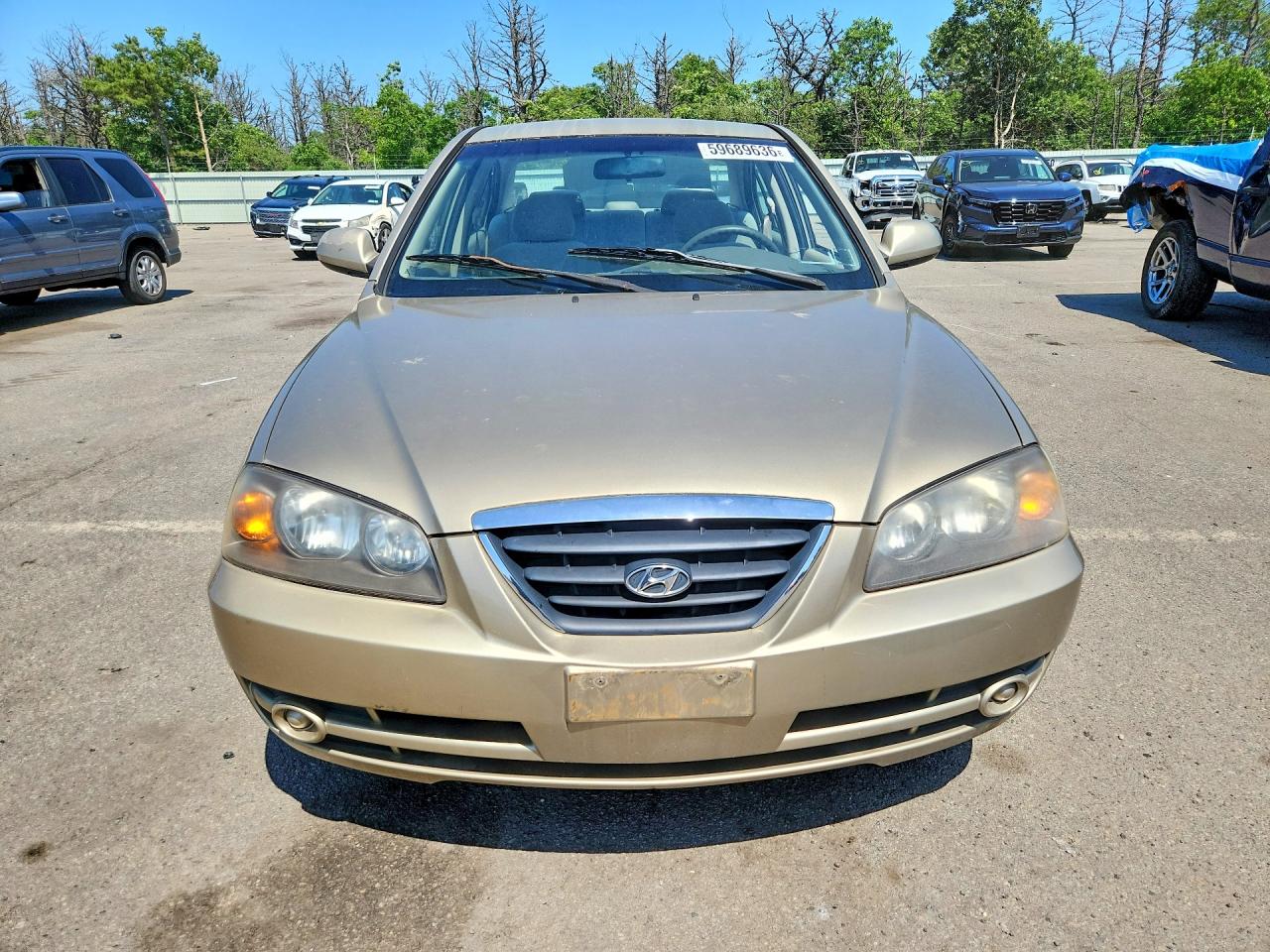2006 Hyundai Elantra Gls Желто-коричневый vin: KMHDN46D26U218149