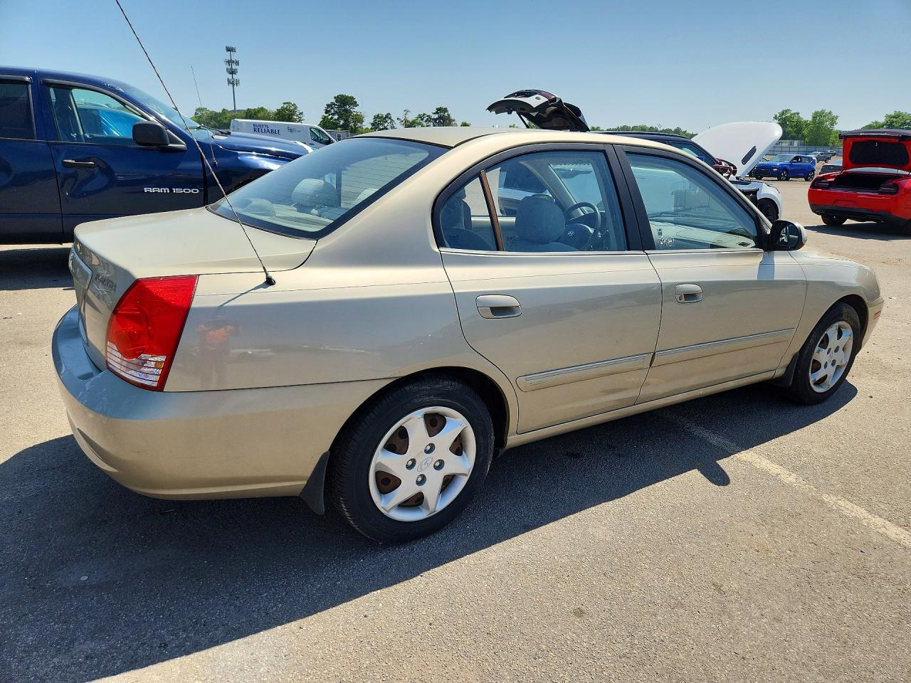 2006 Hyundai Elantra Gls Желто-коричневый vin: KMHDN46D26U218149