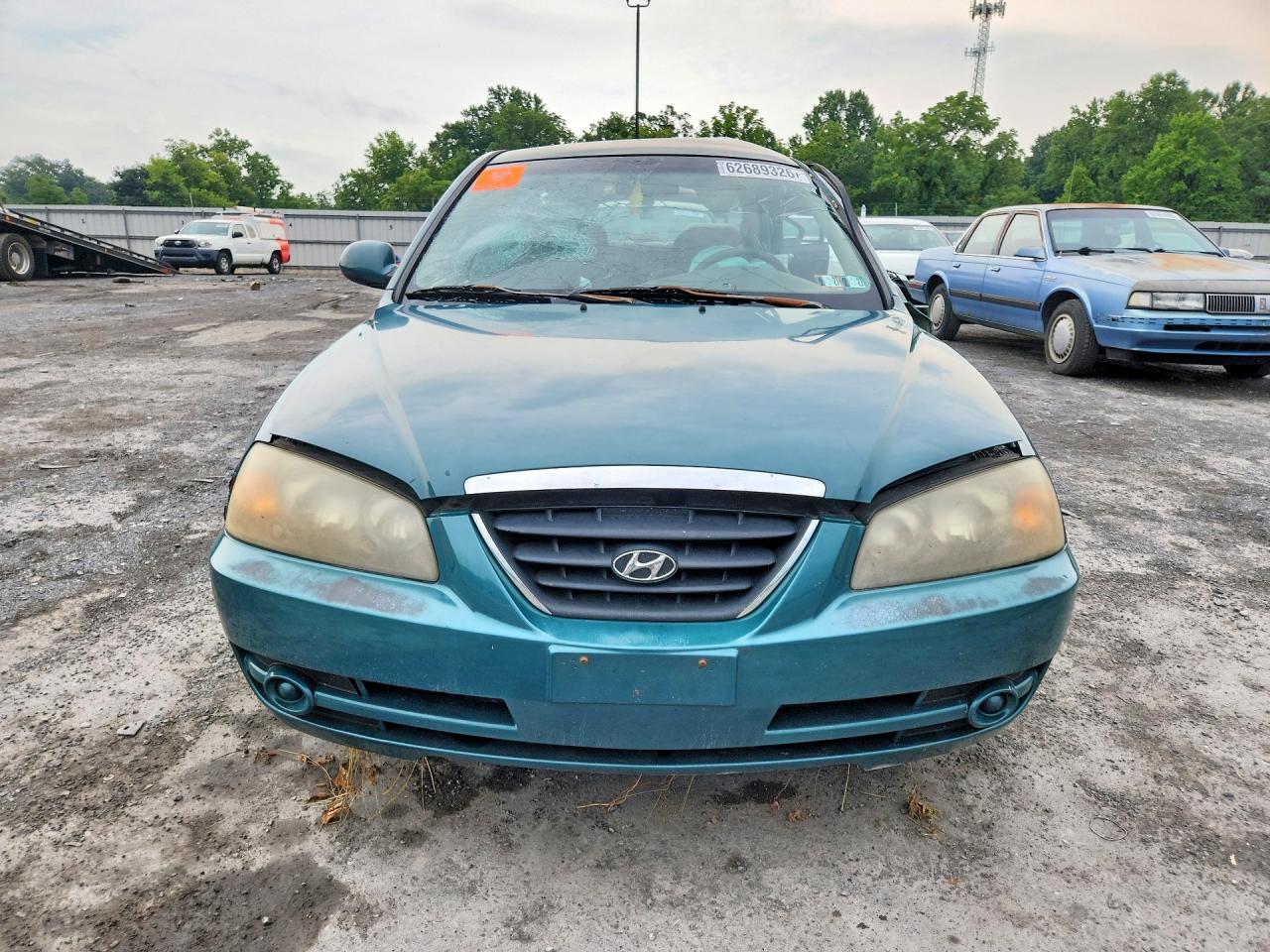 2006 Hyundai Elantra Gls Teal vin: KMHDN46D26U221357