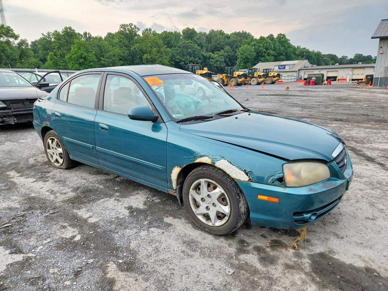 2006 Hyundai Elantra Gls Teal vin: KMHDN46D26U221357