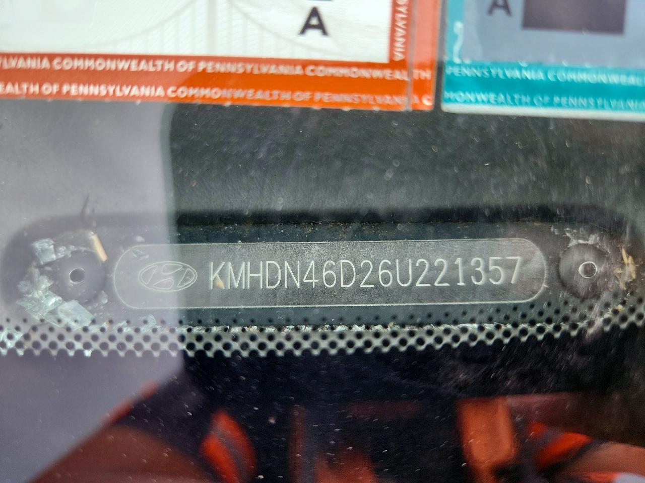 2006 Hyundai Elantra Gls Teal vin: KMHDN46D26U221357