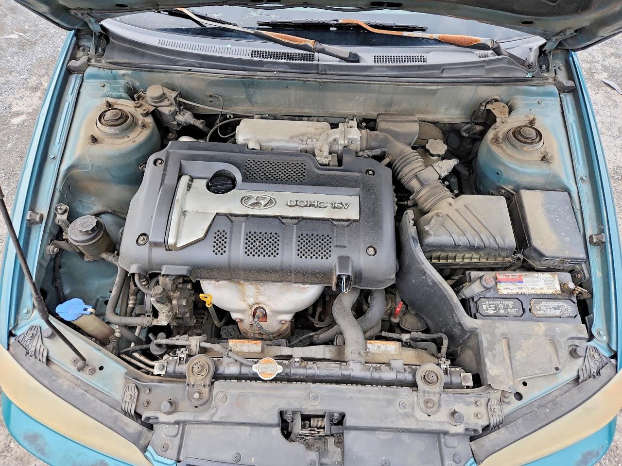2006 Hyundai Elantra Gls Teal vin: KMHDN46D26U221357