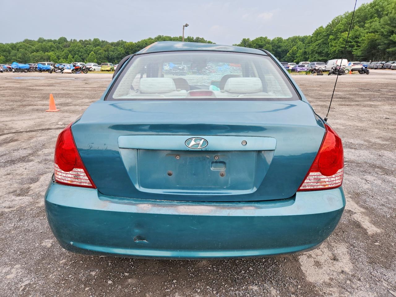 2006 Hyundai Elantra Gls Teal vin: KMHDN46D26U221357