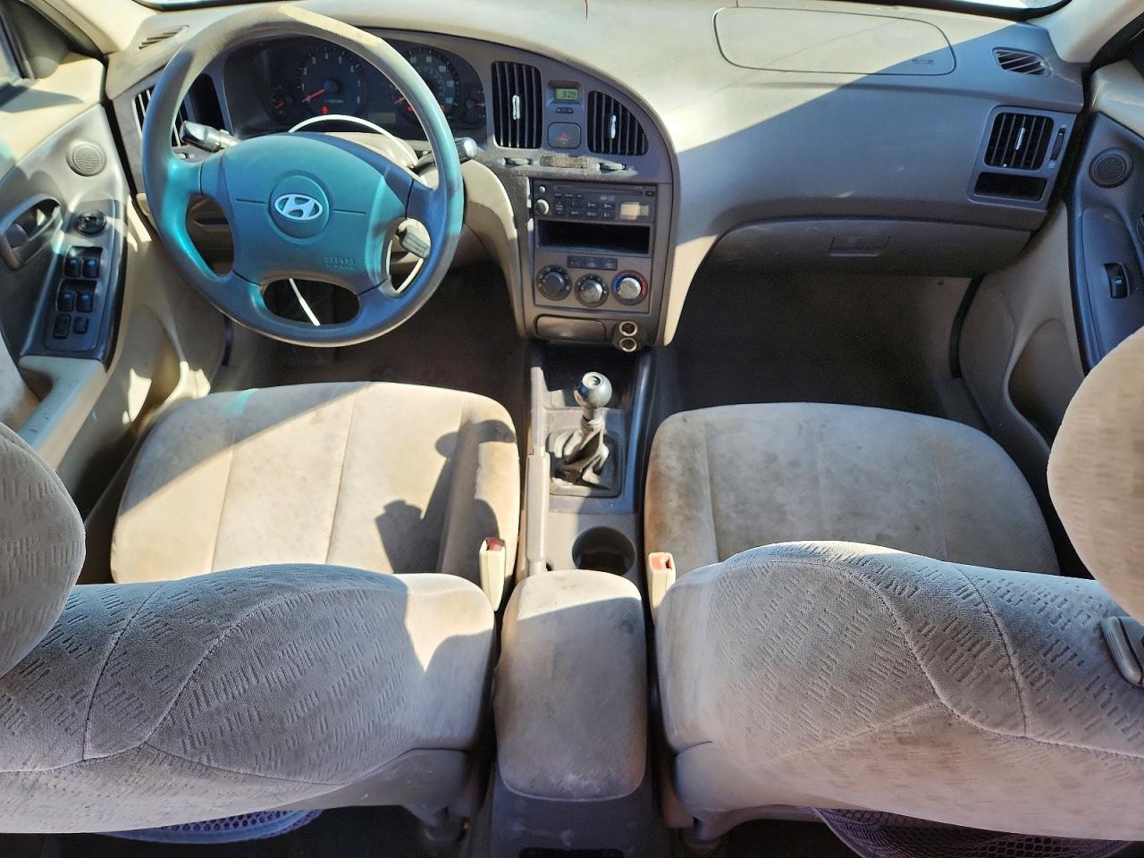 2006 Hyundai Elantra Gls White vin: KMHDN46D26U281252