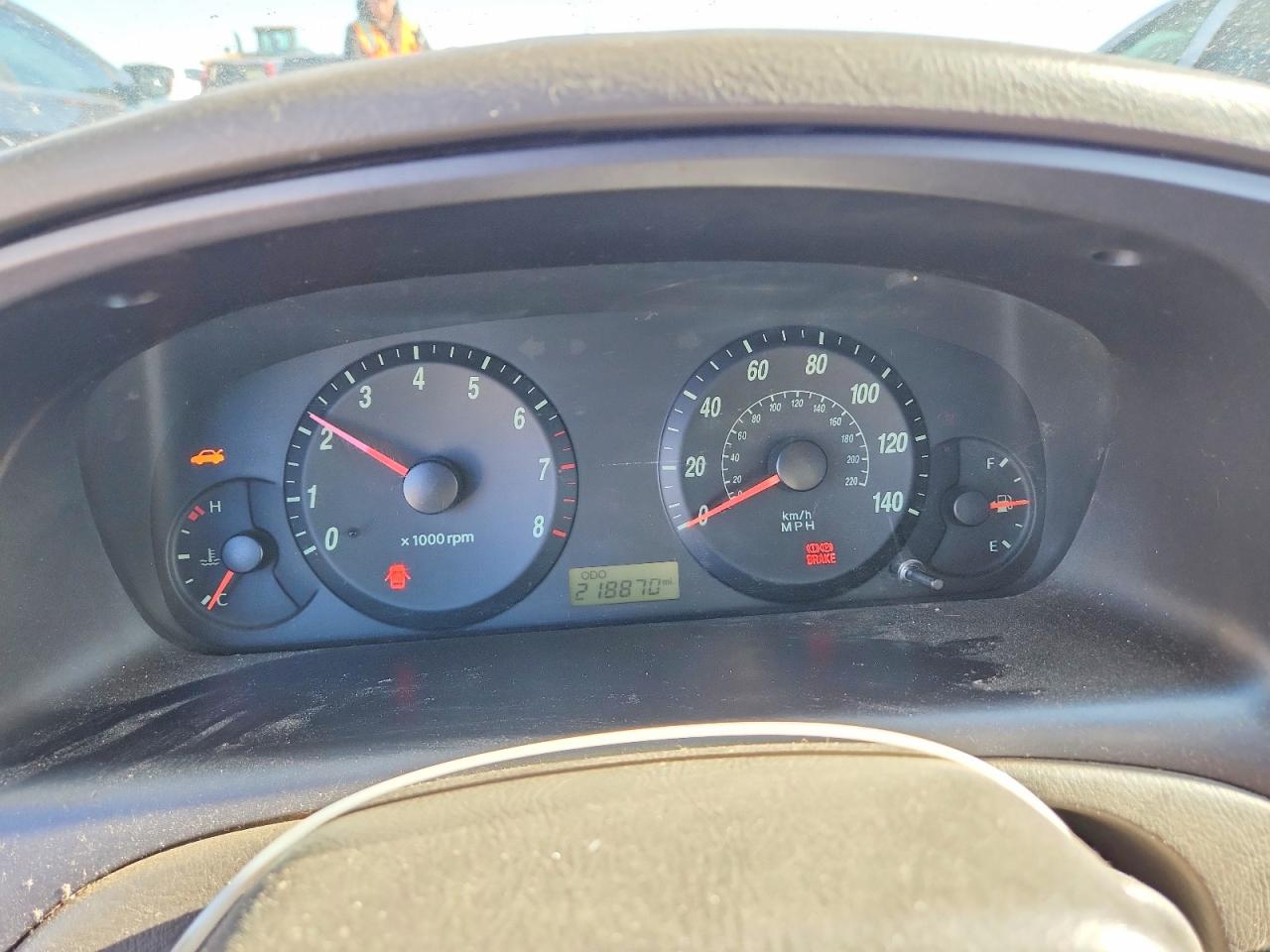 2006 Hyundai Elantra Gls White vin: KMHDN46D26U281252
