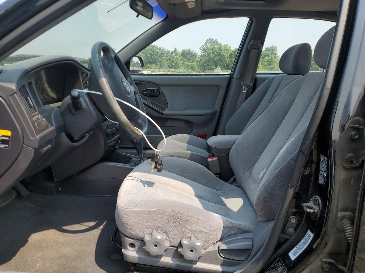 2004 Hyundai Elantra Gls Черный vin: KMHDN46D34U777741
