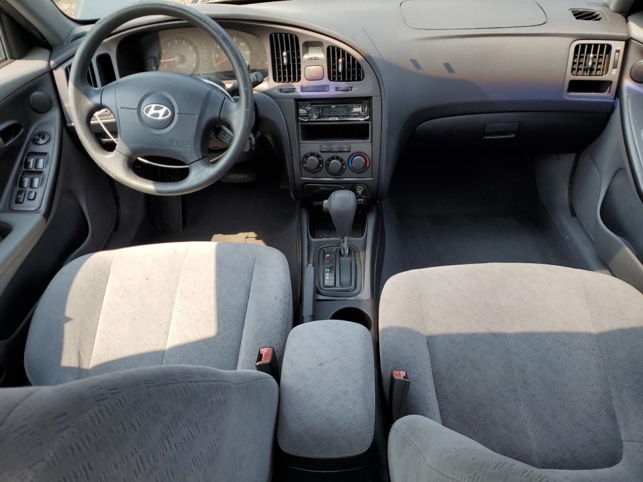2004 Hyundai Elantra Gls Черный vin: KMHDN46D34U777741