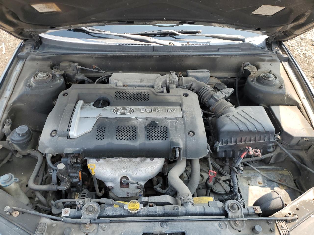 2004 Hyundai Elantra Gls Черный vin: KMHDN46D34U777741