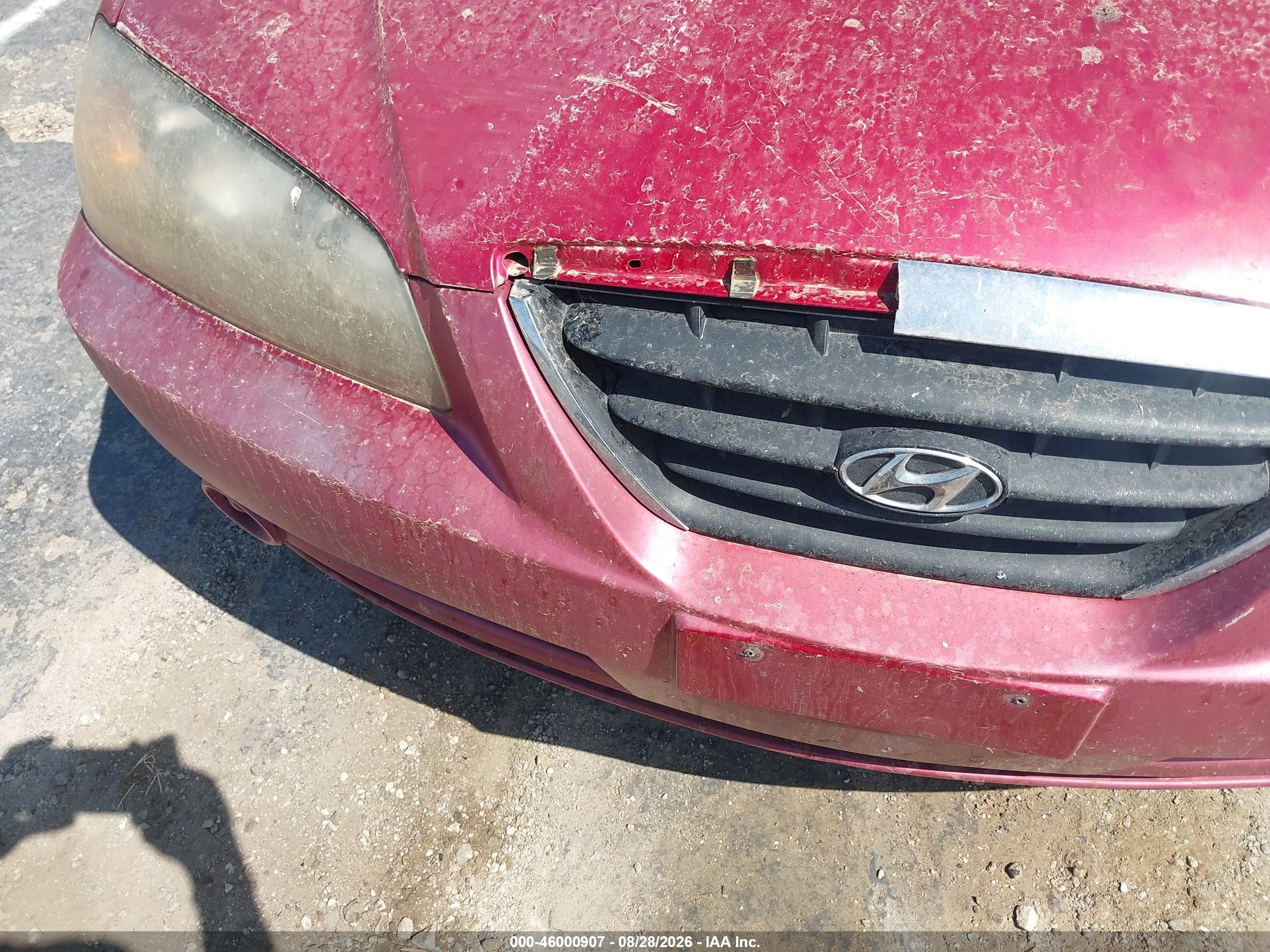 2004 Hyundai Elantra Gls/gt Red vin: KMHDN46D34U777805