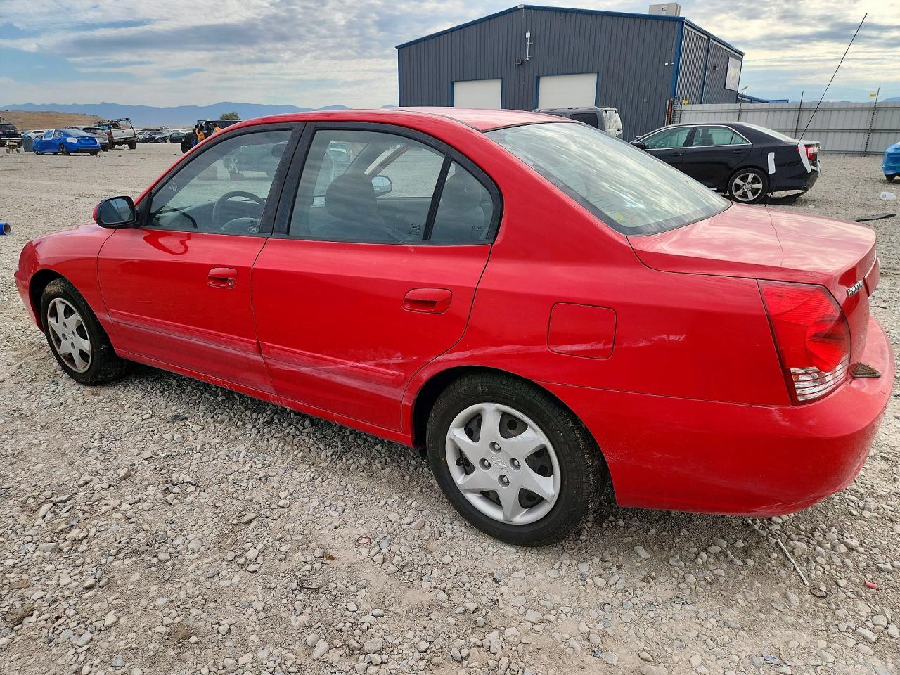 2004 Hyundai Elantra Gls Red vin: KMHDN46D34U810771