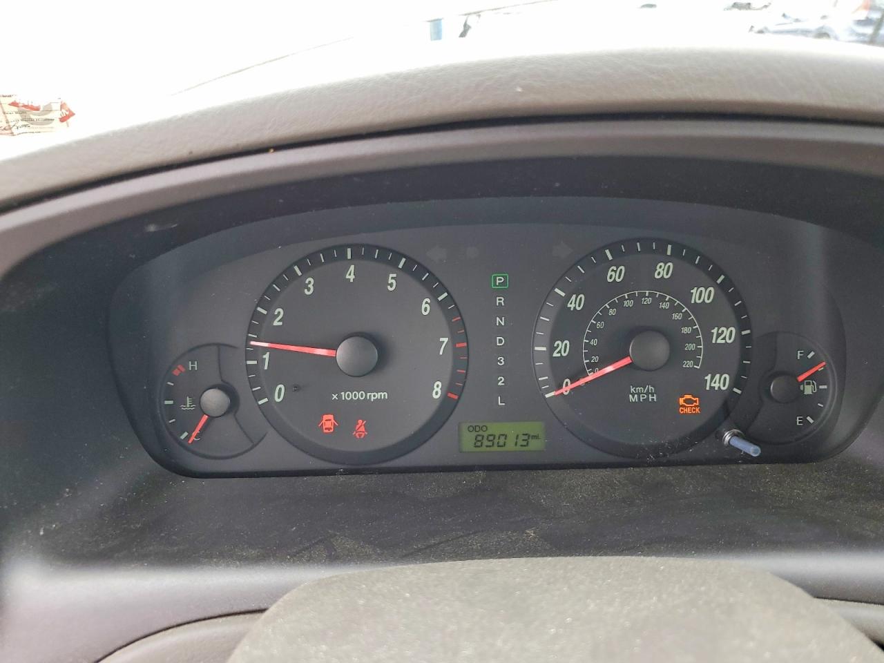2005 Hyundai Elantra Gls Beige vin: KMHDN46D35U193759