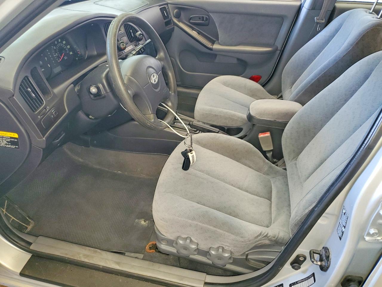 2006 Hyundai Elantra Gls Silver vin: KMHDN46D36U278859