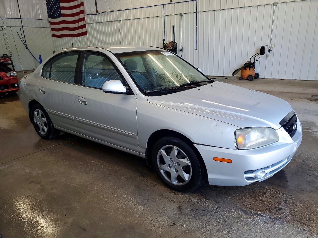 2006 Hyundai Elantra Gls Silver vin: KMHDN46D36U278859