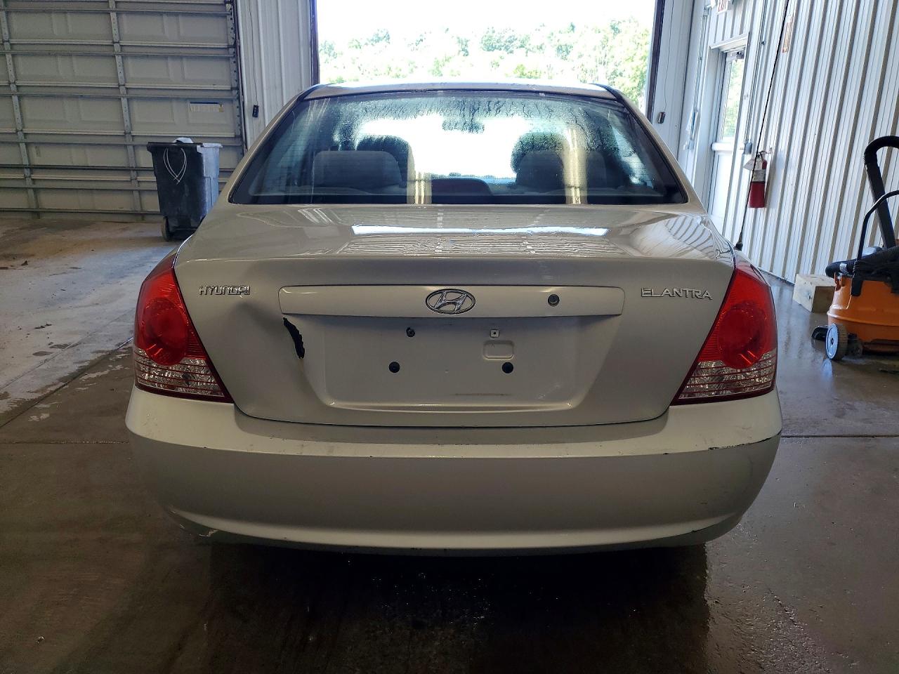 2006 Hyundai Elantra Gls Silver vin: KMHDN46D36U278859
