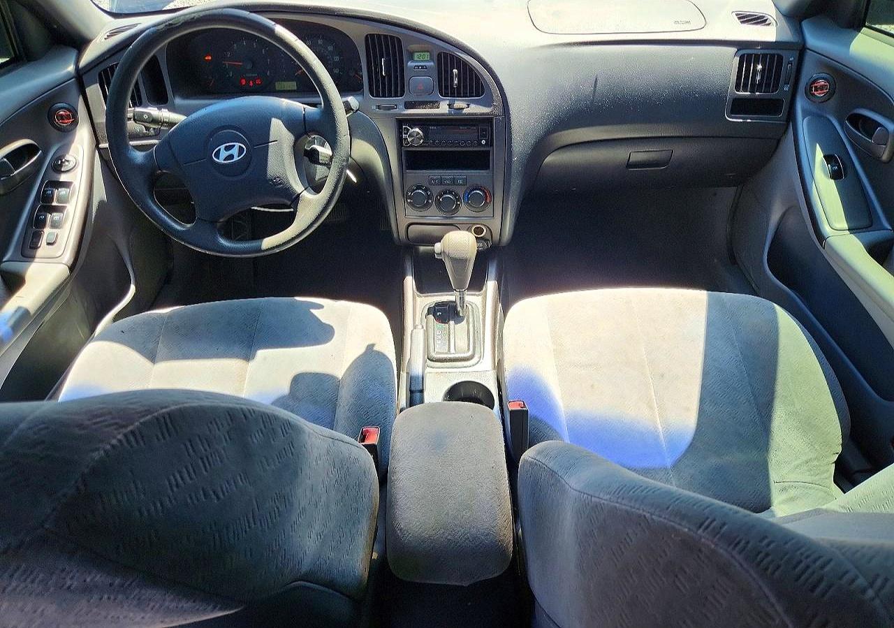 2006 Hyundai Elantra Black vin: KMHDN46D36U328322