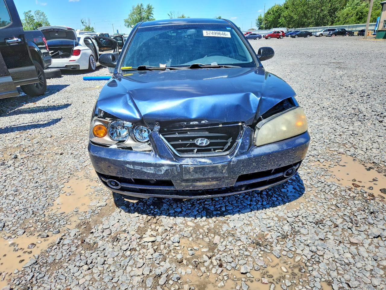 2006 Hyundai Elantra Black vin: KMHDN46D36U328322