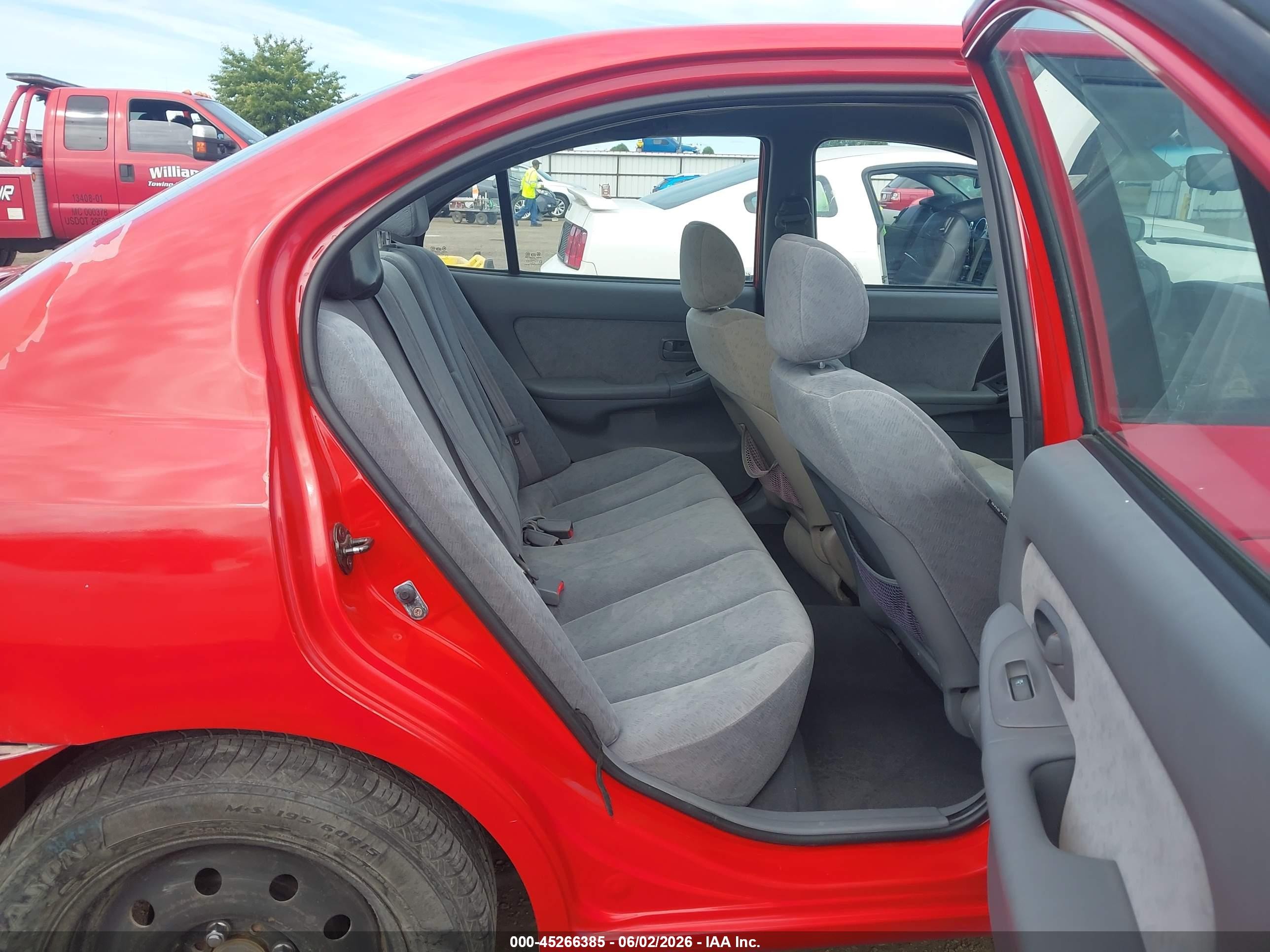 2005 Hyundai Elantra Gls/gt Red vin: KMHDN46D45U161919