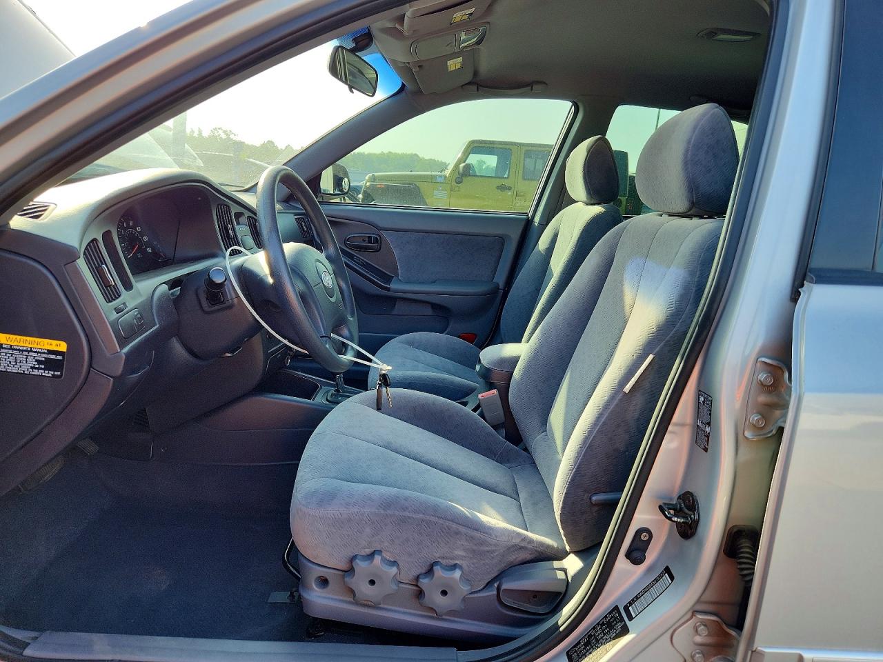 2005 Hyundai Elantra Gls Silver vin: KMHDN46D45U162925