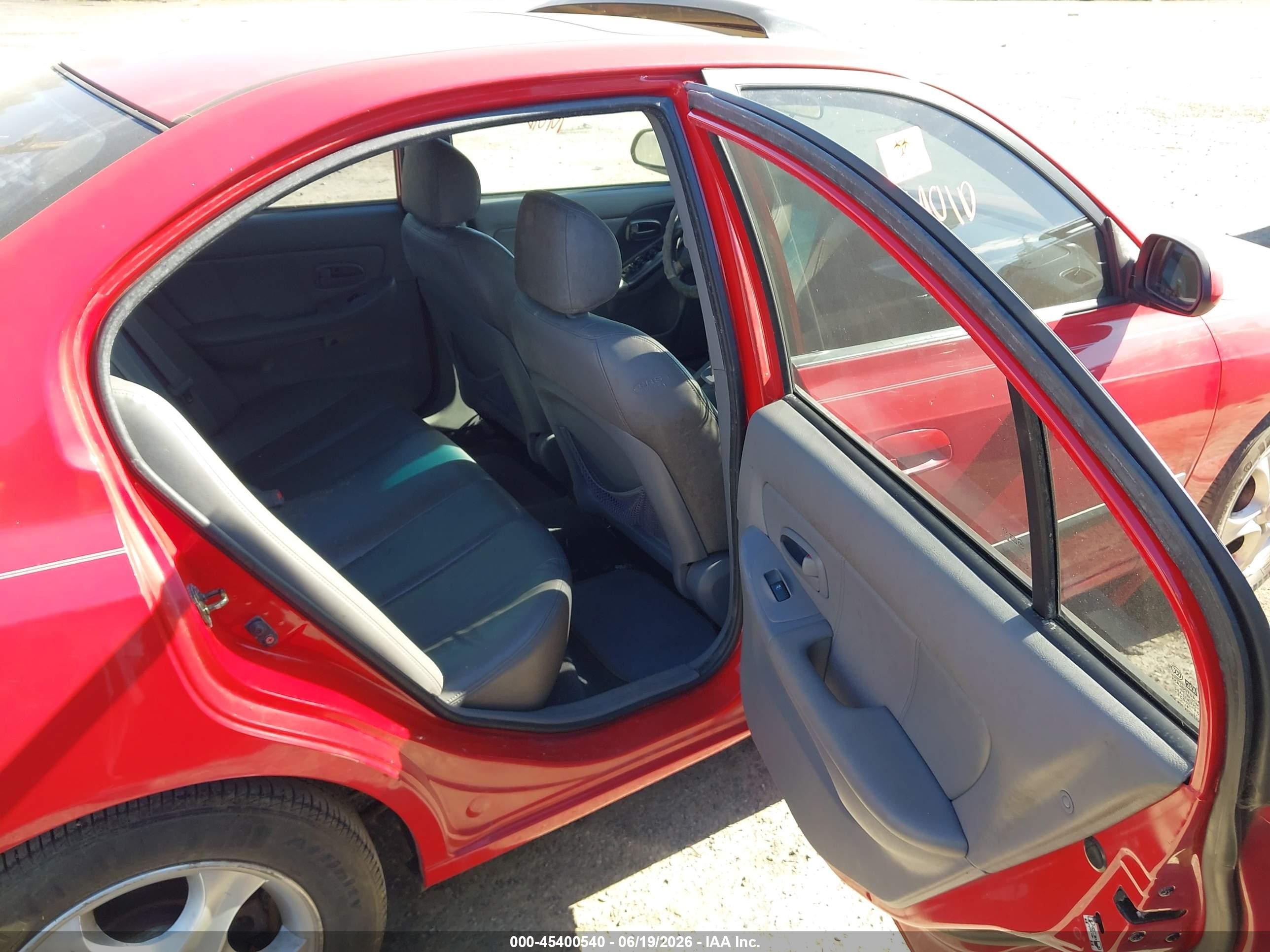 2005 Hyundai Elantra Gls/gt Красный vin: KMHDN46D45U165095
