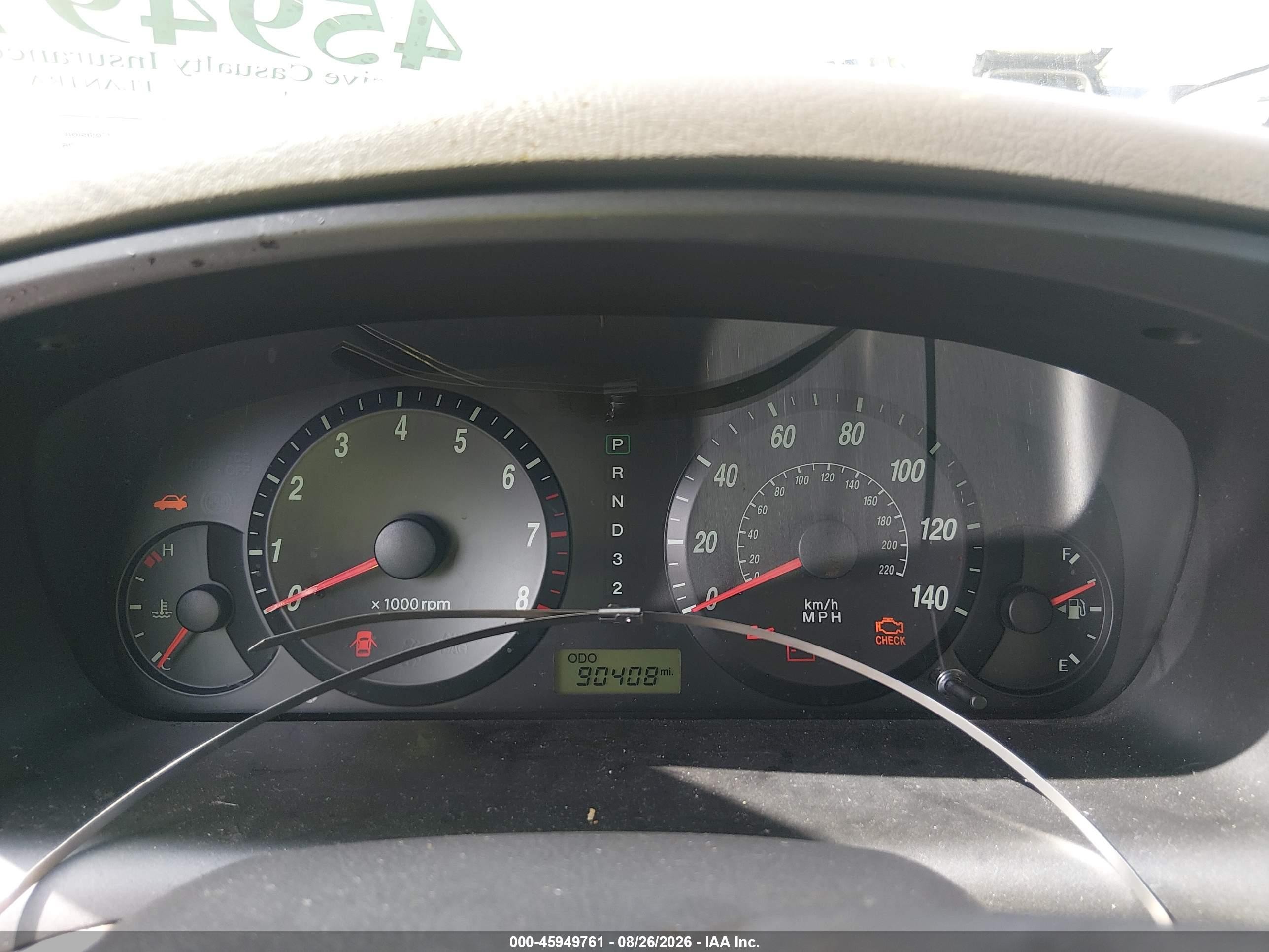 2005 Hyundai Elantra Gls/gt White vin: KMHDN46D45U953326