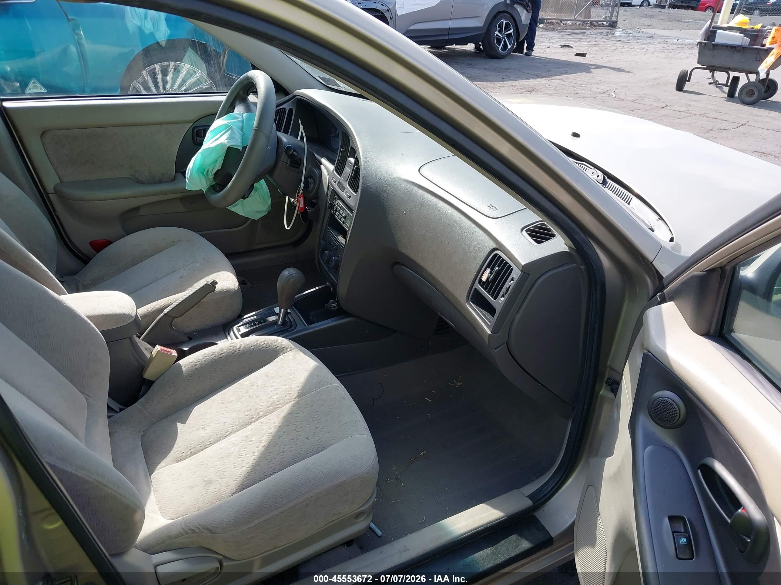 2006 Hyundai Elantra Gls/limited Gold vin: KMHDN46D46U215219