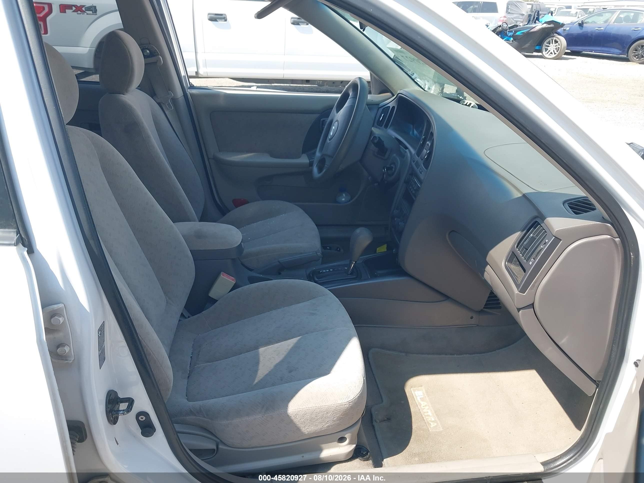 2006 Hyundai Elantra Gls/limited White vin: KMHDN46D46U281883