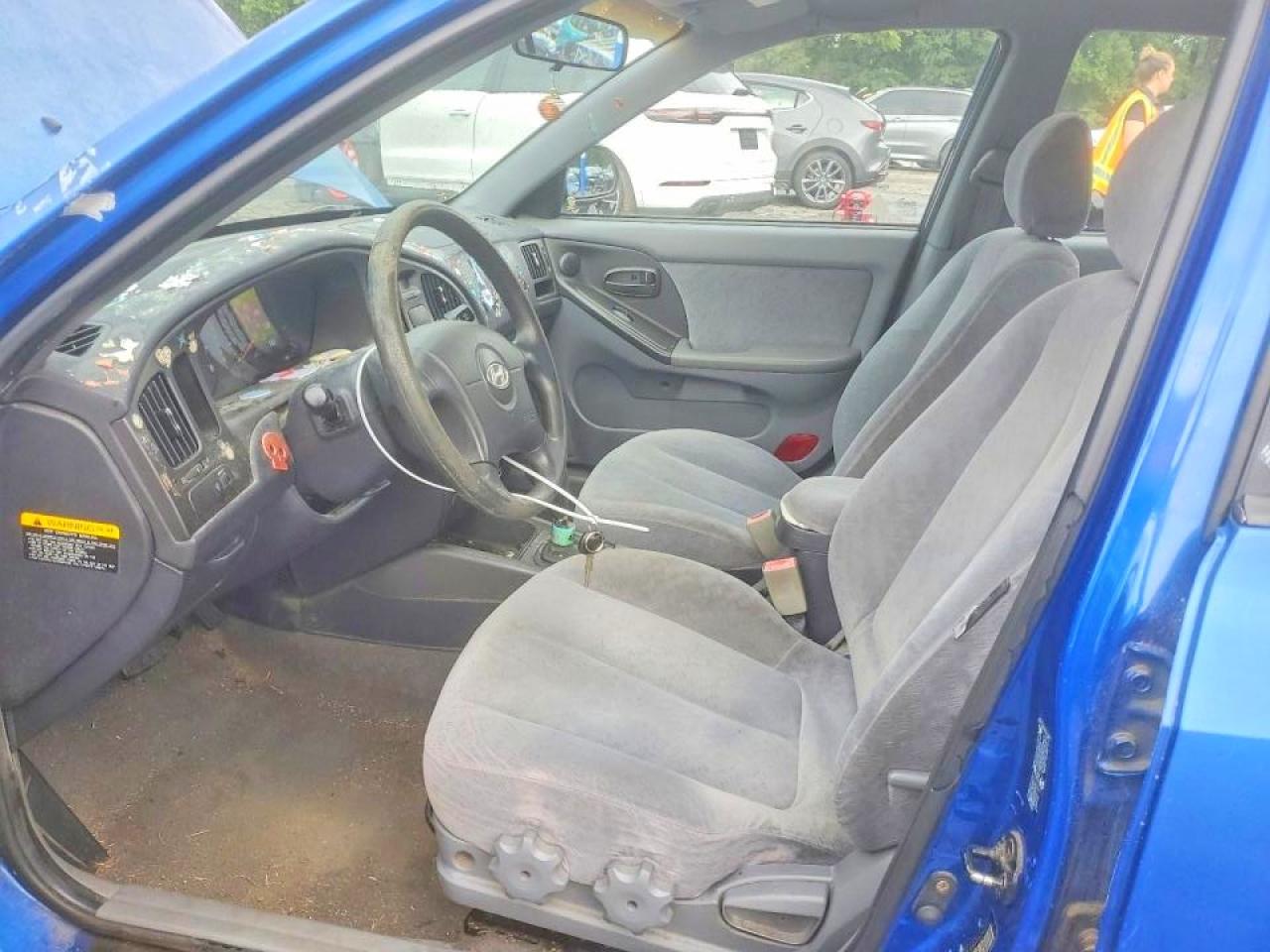 2006 Hyundai Elantra Gls Blue vin: KMHDN46D46U340267