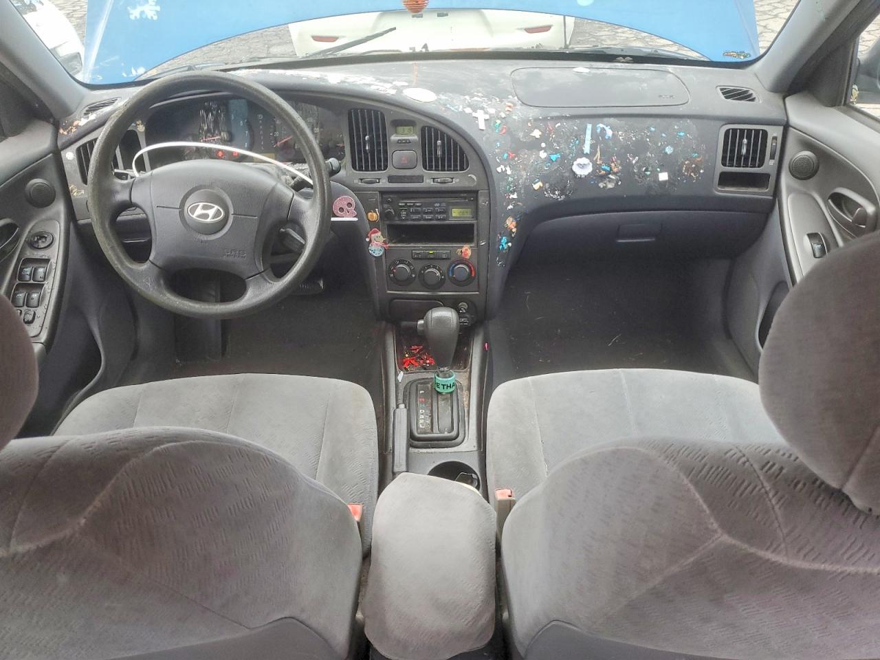 2006 Hyundai Elantra Gls Blue vin: KMHDN46D46U340267