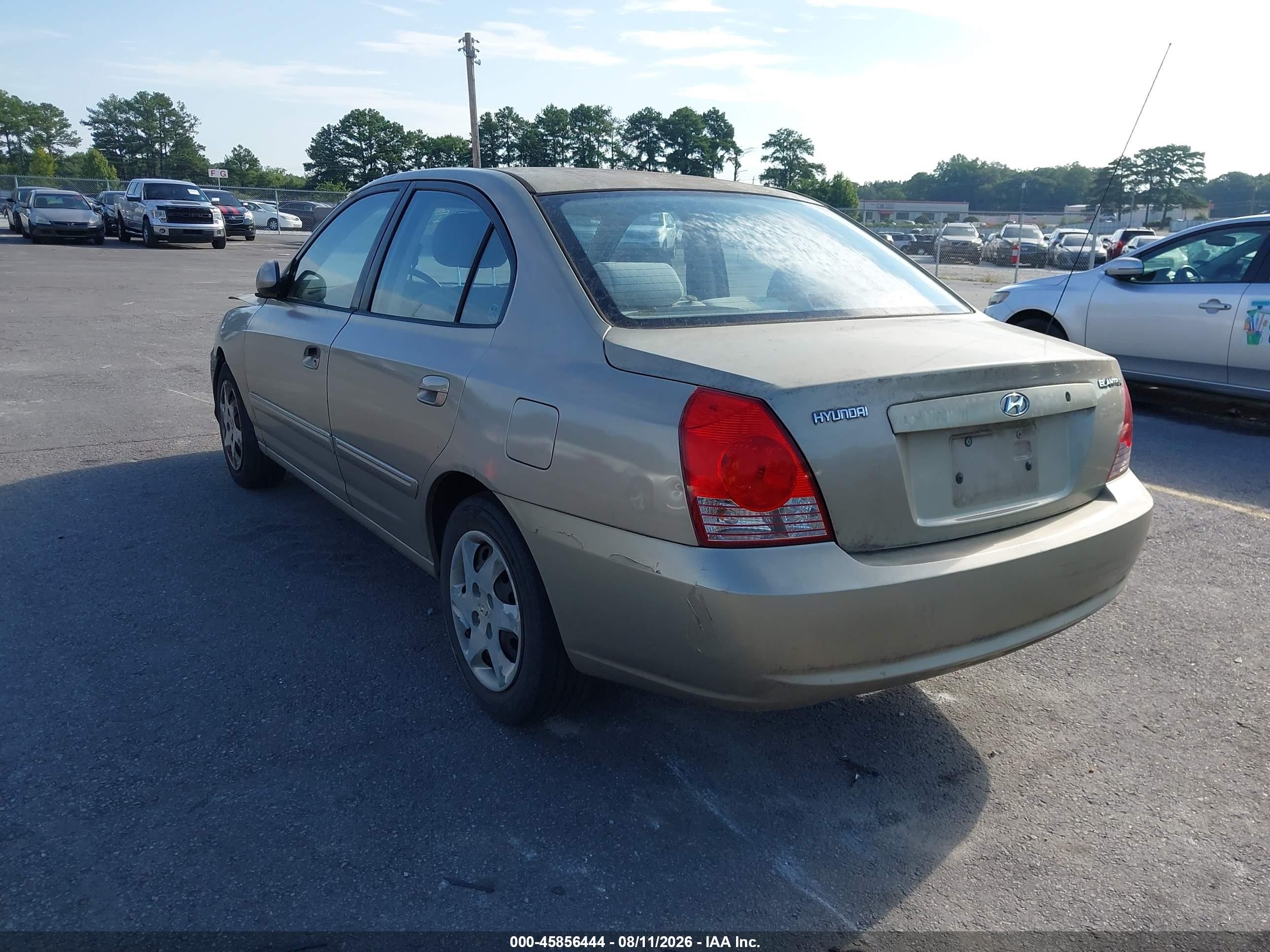 2006 Hyundai Elantra Gls/limited Tan vin: KMHDN46D46U341984