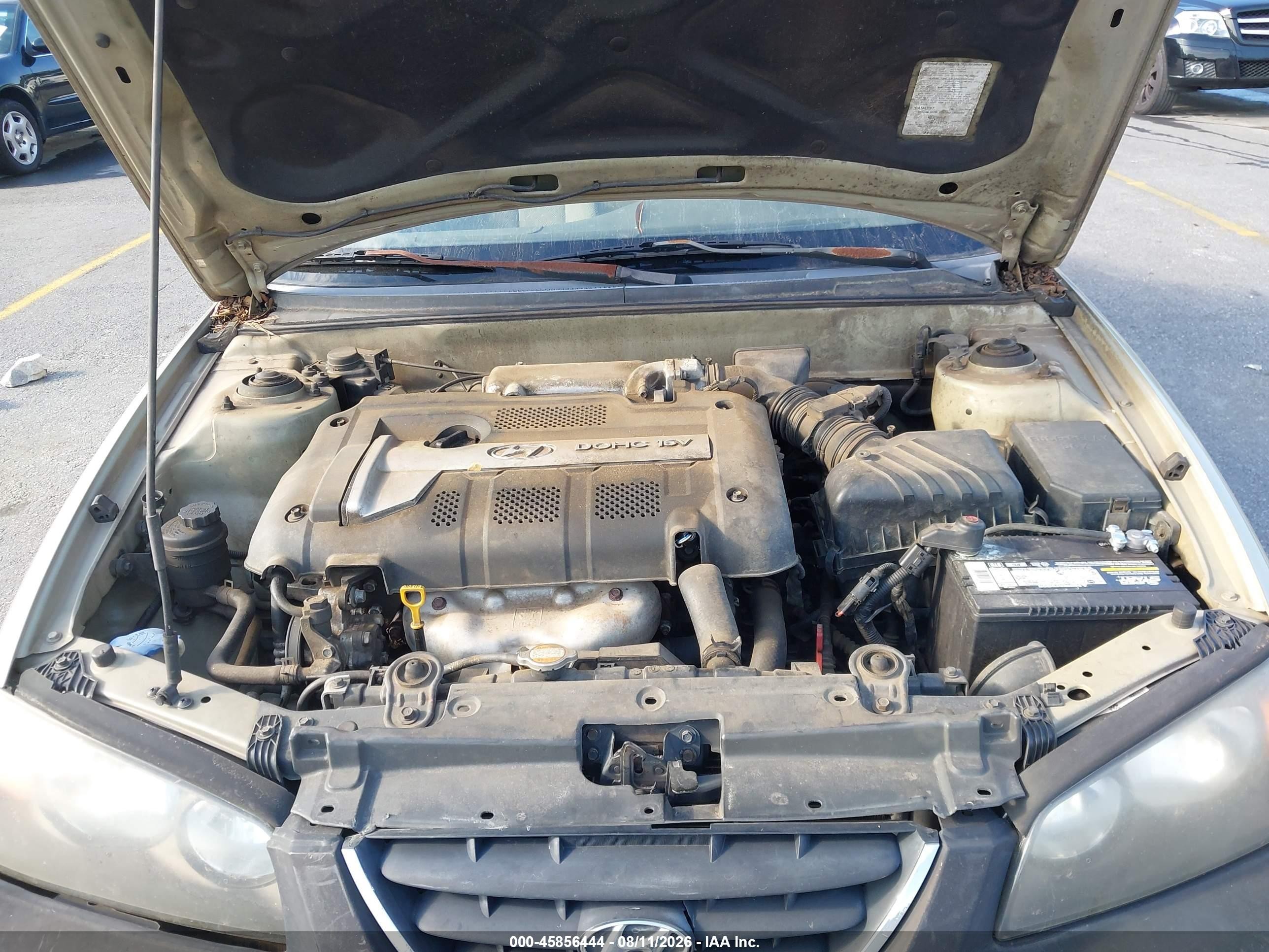 2006 Hyundai Elantra Gls/limited Tan vin: KMHDN46D46U341984