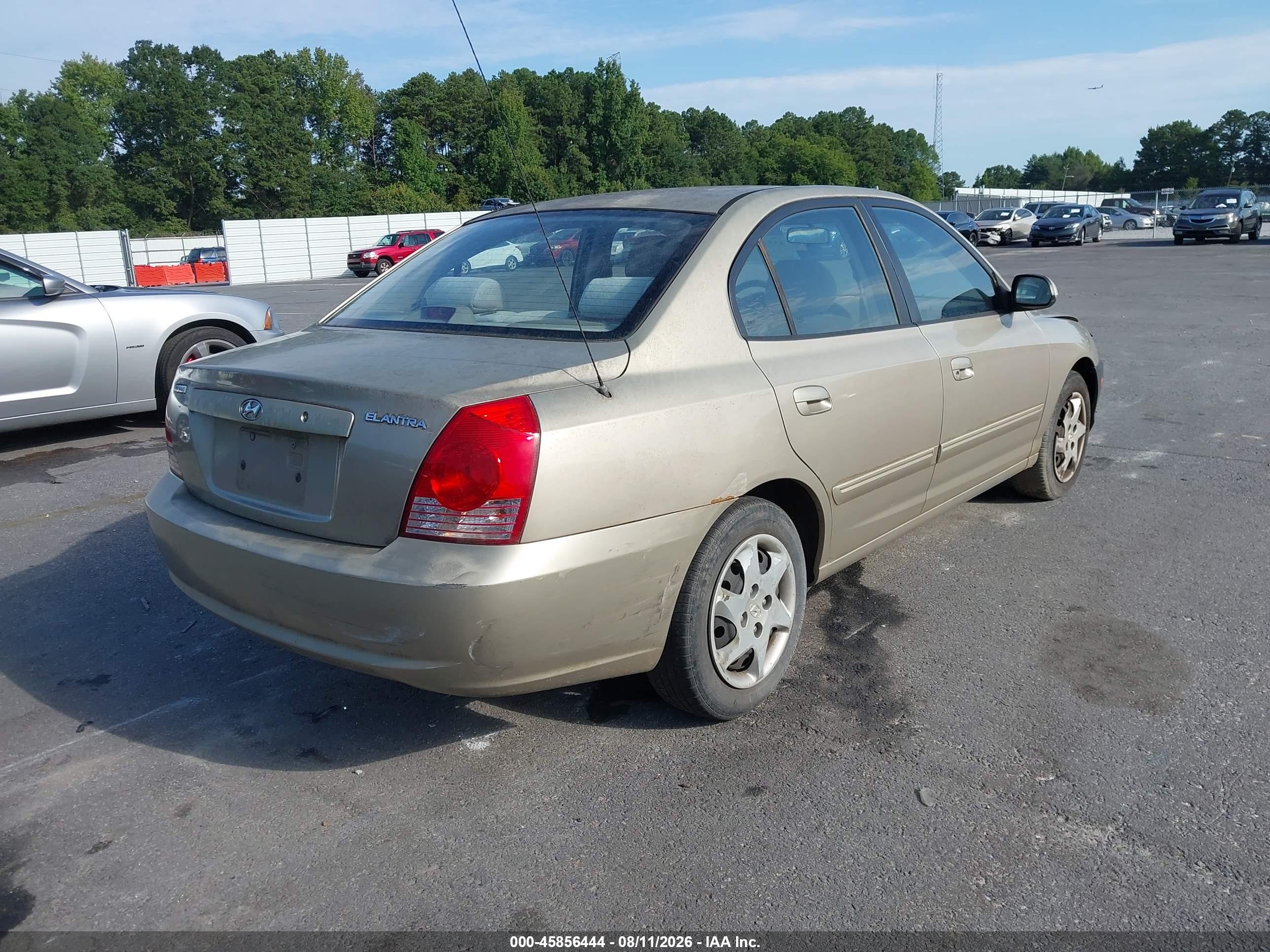 2006 Hyundai Elantra Gls/limited Tan vin: KMHDN46D46U341984