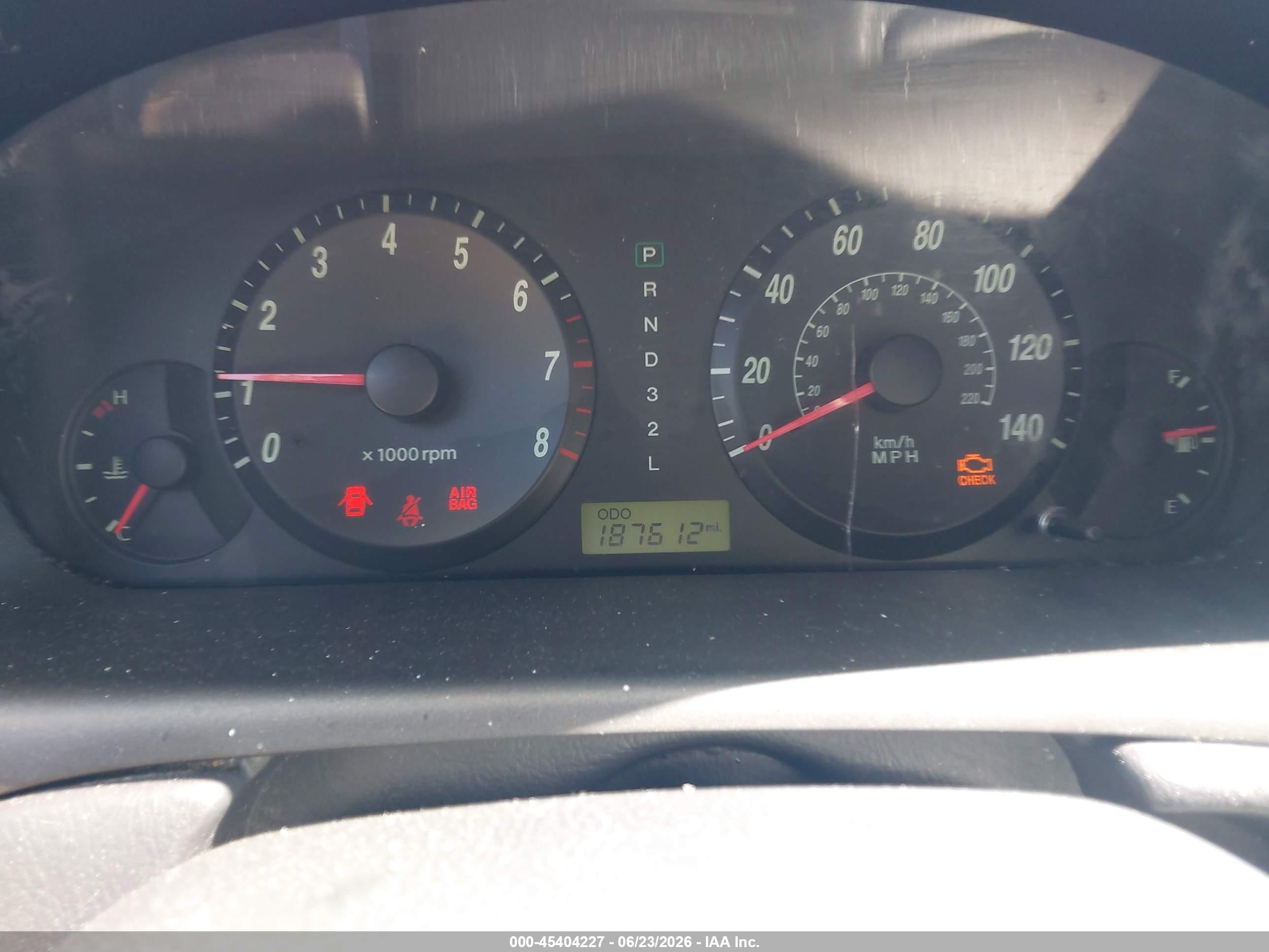 2004 Hyundai Elantra Gls/gt Dark Blue vin: KMHDN46D54U817494