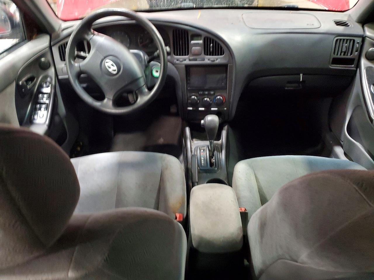 2005 Hyundai Elantra Gls Maroon vin: KMHDN46D55U084882
