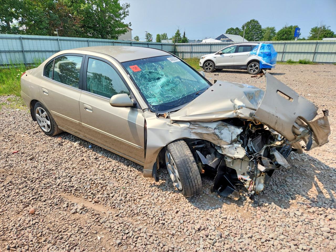 2005 Hyundai Elantra Gls Желто-коричневый vin: KMHDN46D55U126385