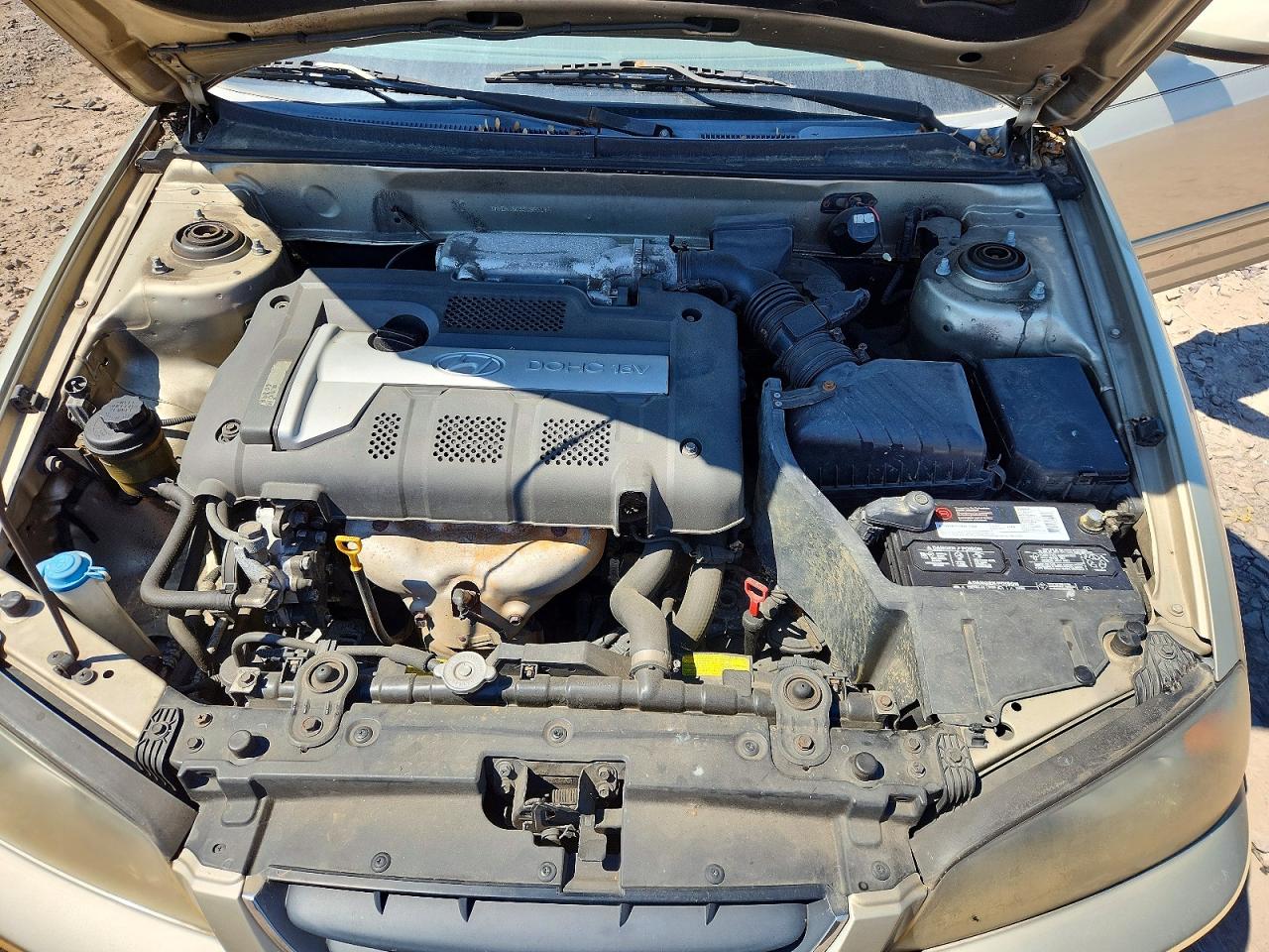 2005 Hyundai Elantra Gls Tan vin: KMHDN46D55U962049