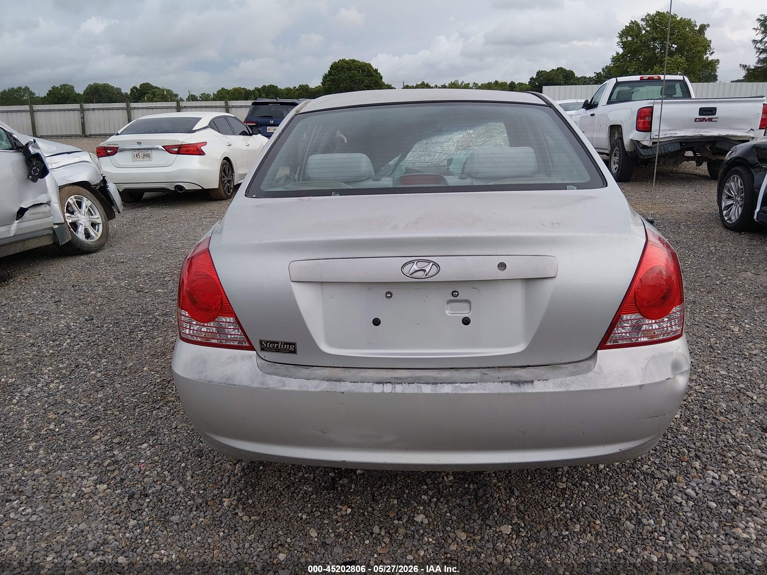 2006 Hyundai Elantra Gls/limited Серебряный vin: KMHDN46D56U272268