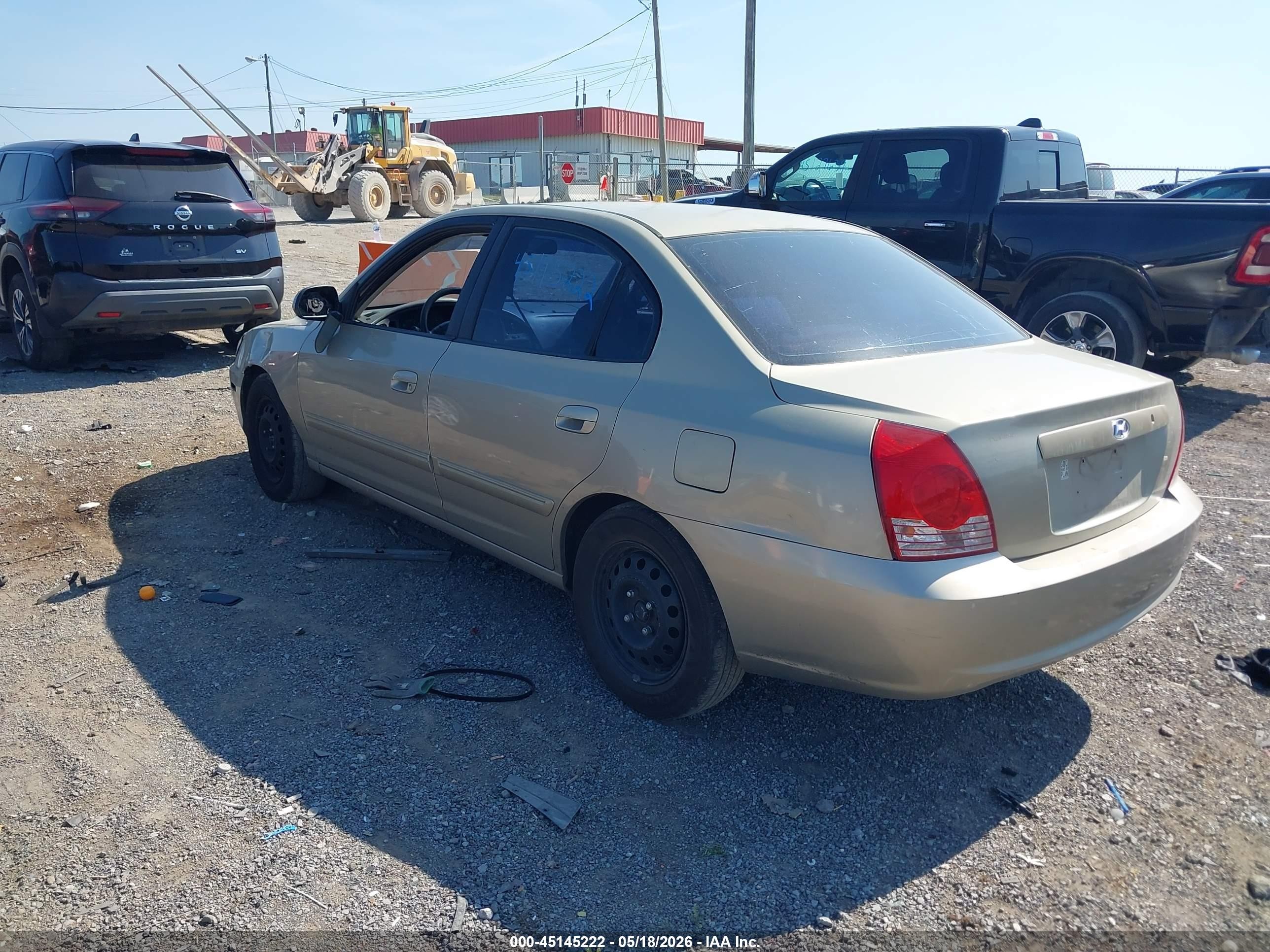 2006 Hyundai Elantra Gls/limited Champagne vin: KMHDN46D56U364335