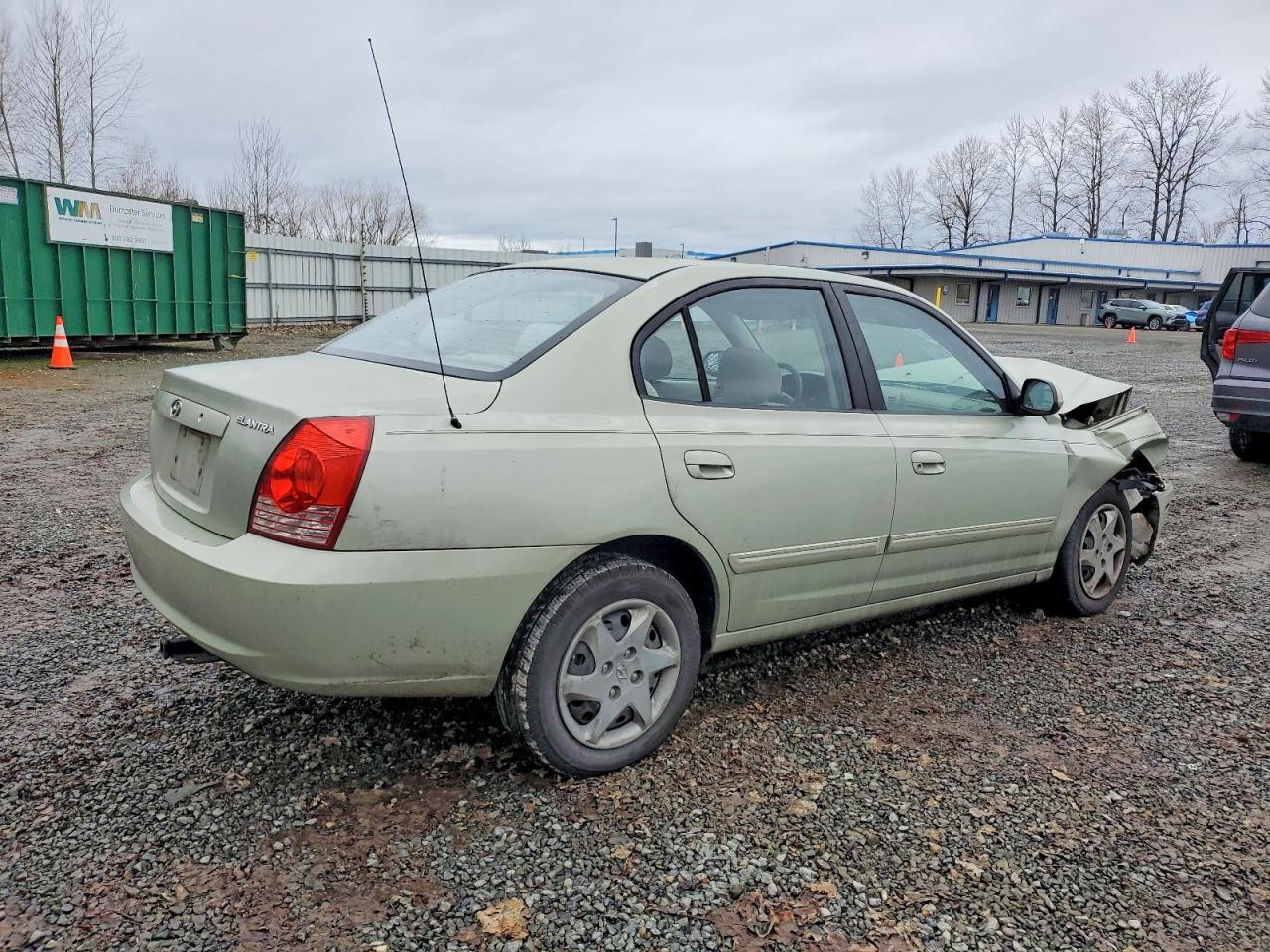 2004 Hyundai Elantra Gls Green vin: KMHDN46D64U716030