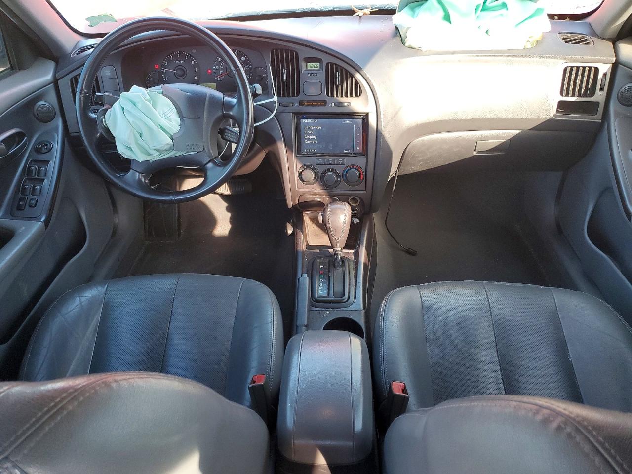 2004 Hyundai Elantra Gls Red vin: KMHDN46D64U778110