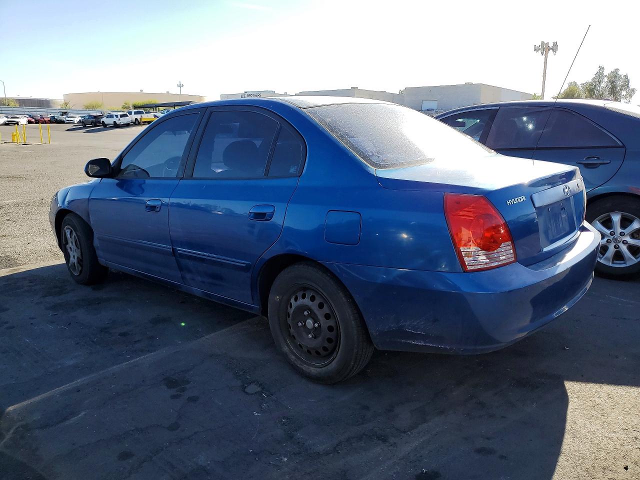 2005 Hyundai Elantra Gls Blue vin: KMHDN46D65U037960