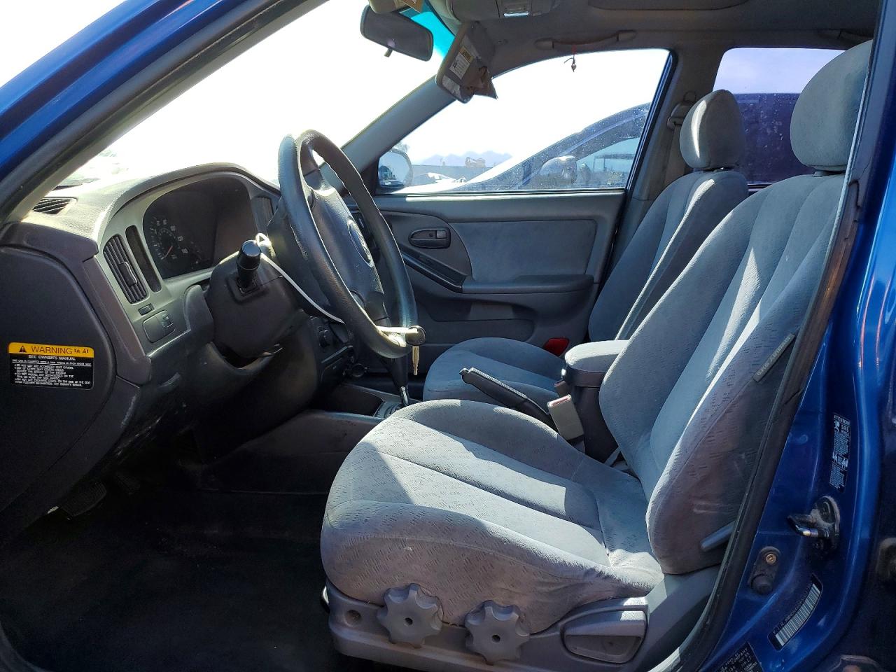 2005 Hyundai Elantra Gls Blue vin: KMHDN46D65U037960