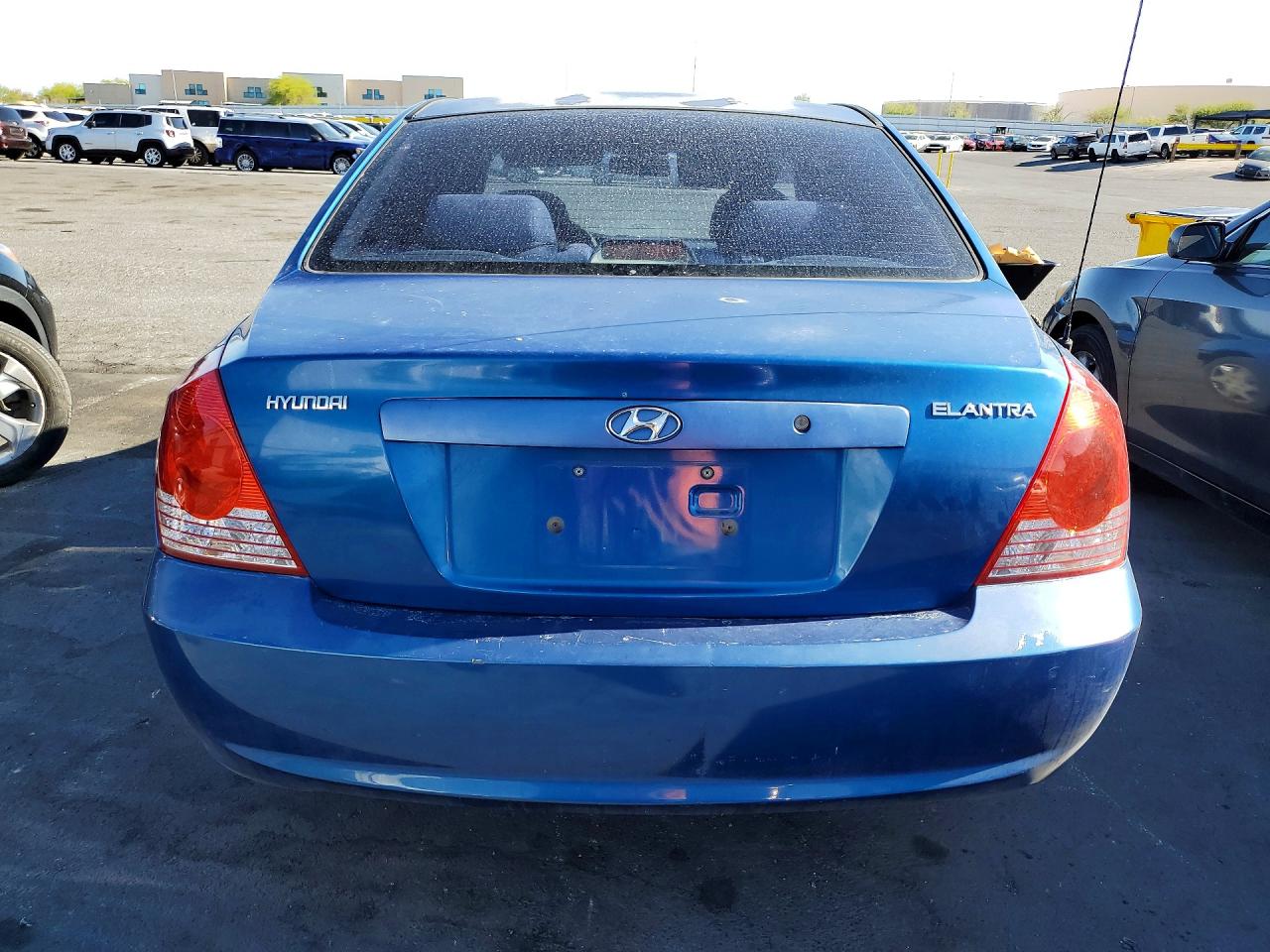 2005 Hyundai Elantra Gls Blue vin: KMHDN46D65U037960