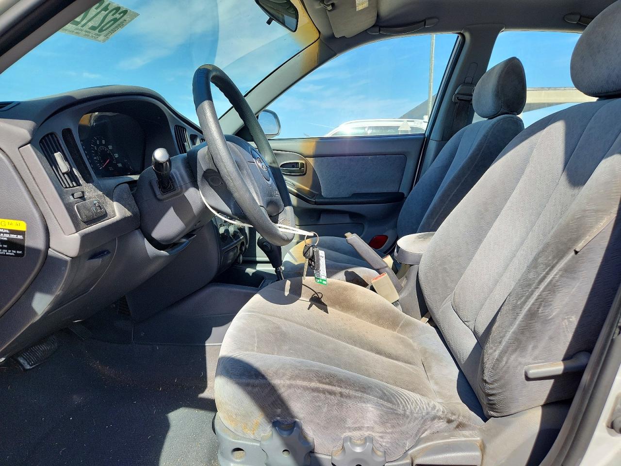 2005 Hyundai Elantra Gls Silver vin: KMHDN46D65U174526