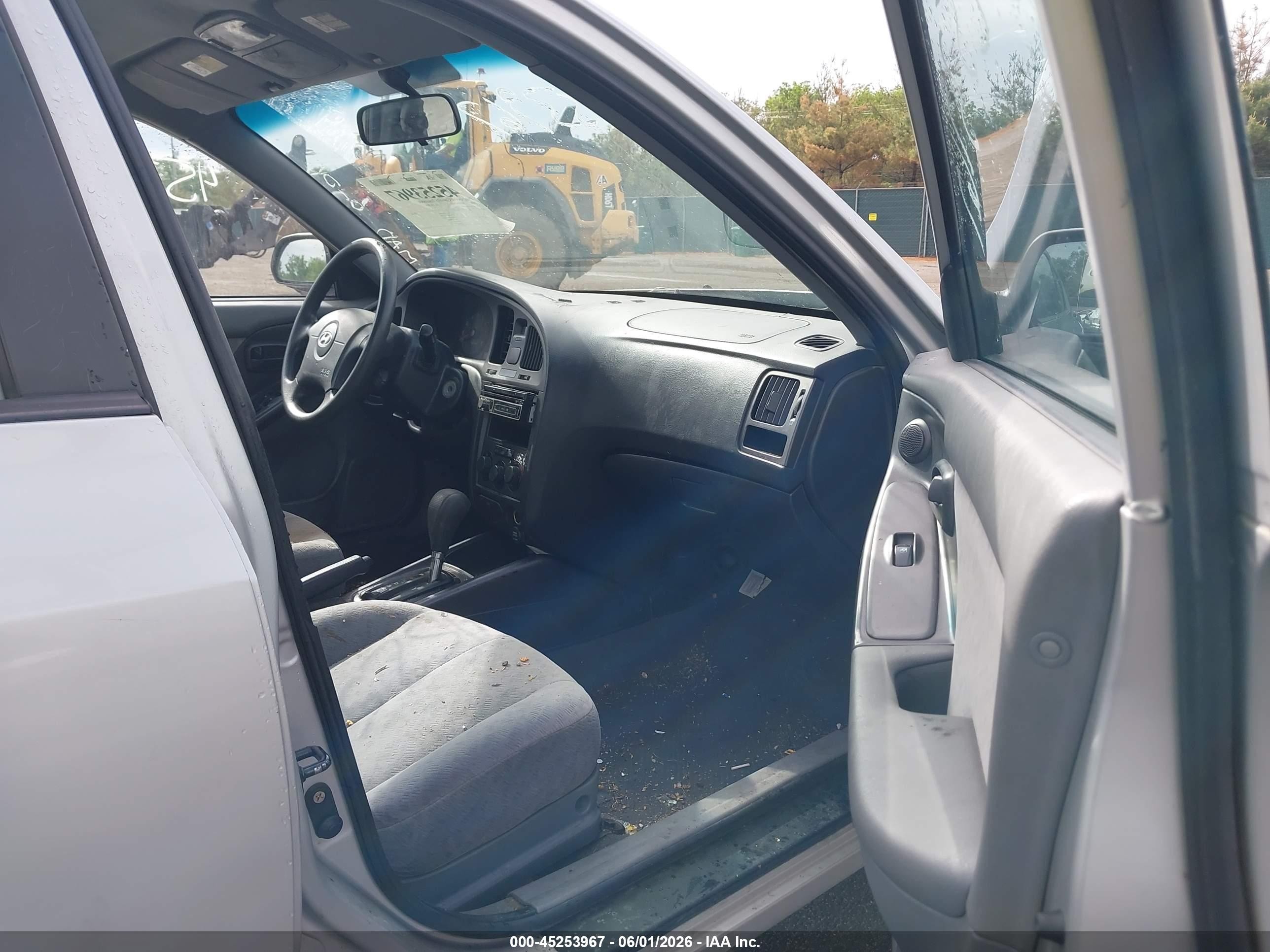 2006 Hyundai Elantra Gls/limited Silver vin: KMHDN46D66U232068
