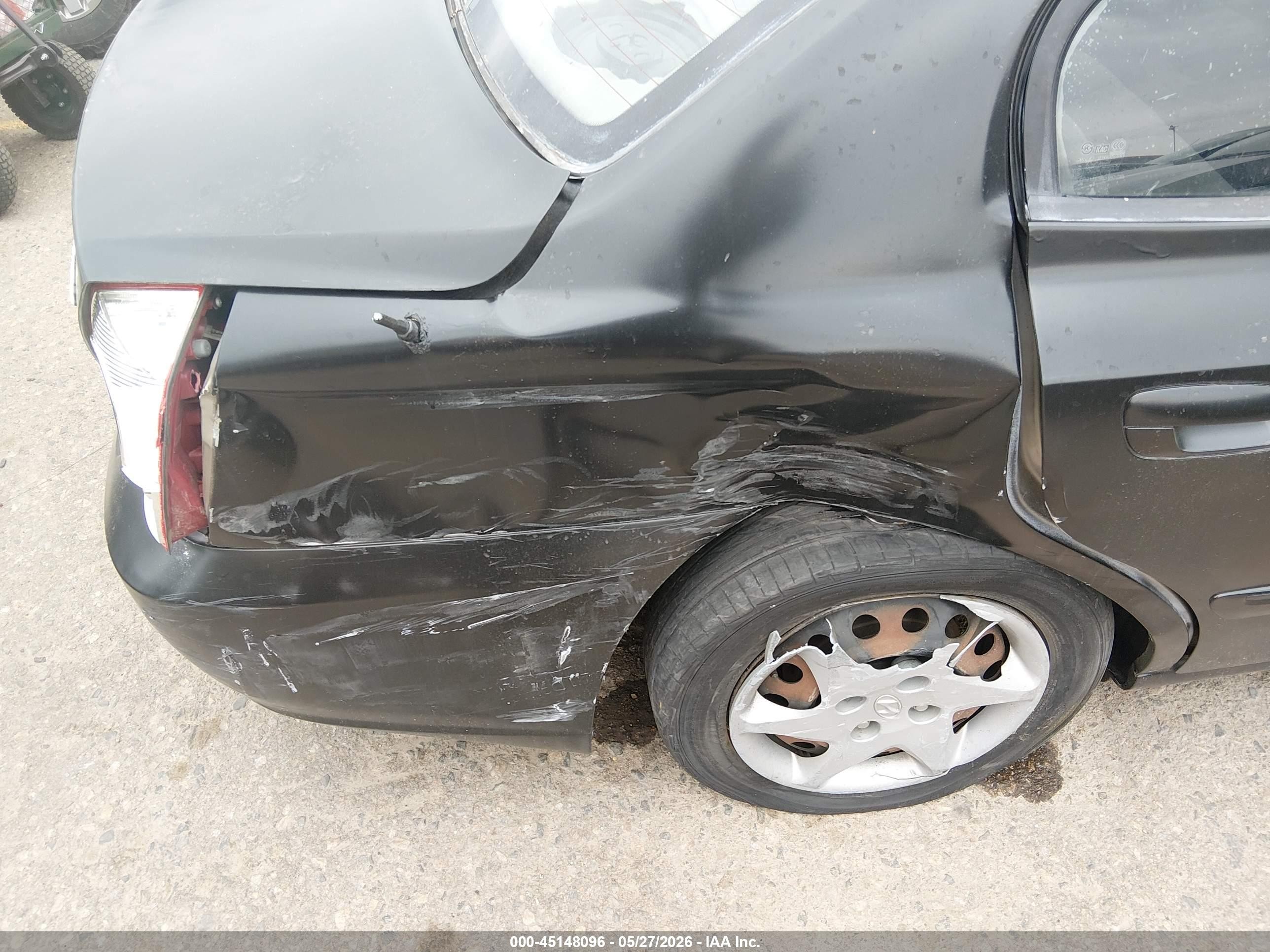2006 Hyundai Elantra Gls/limited Черный vin: KMHDN46D66U261179