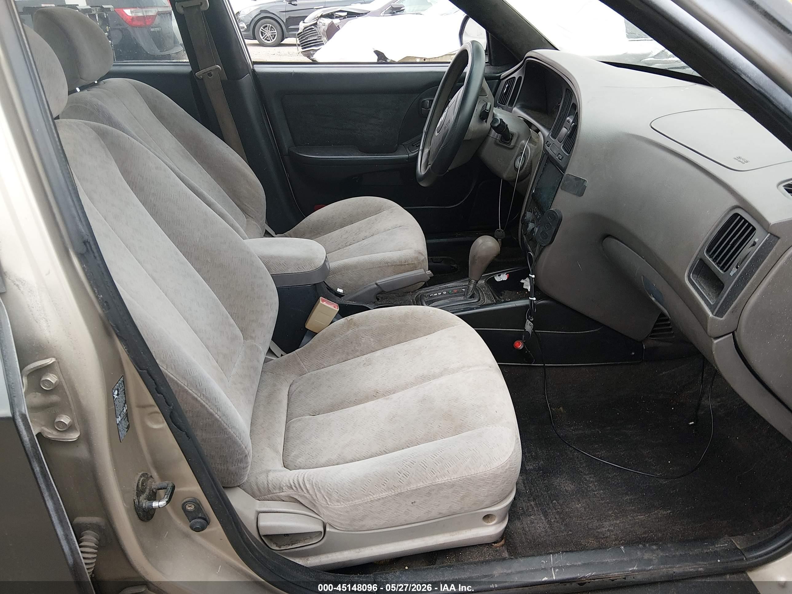 2006 Hyundai Elantra Gls/limited Черный vin: KMHDN46D66U261179