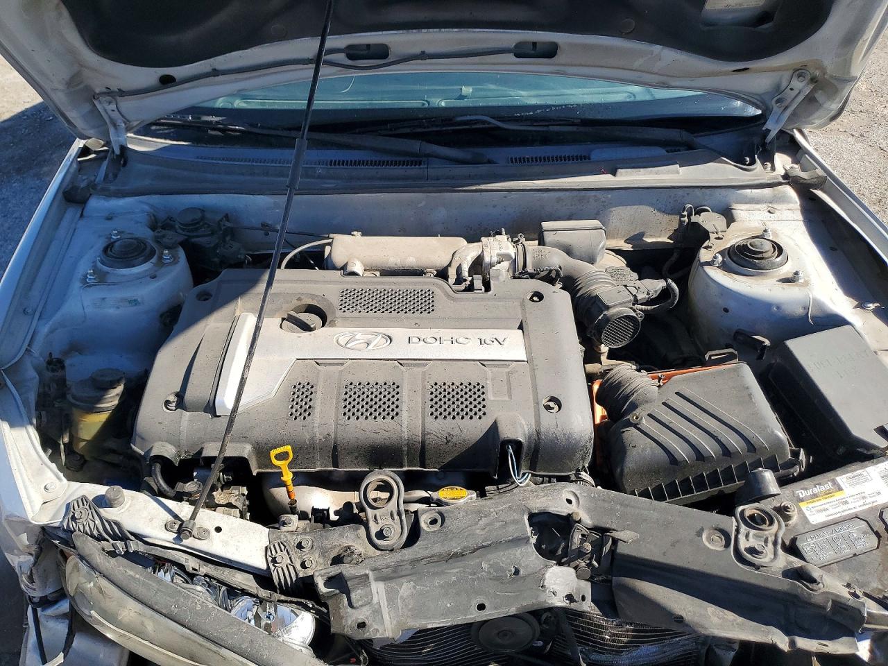 2006 Hyundai Elantra Gls Silver vin: KMHDN46D66U278483